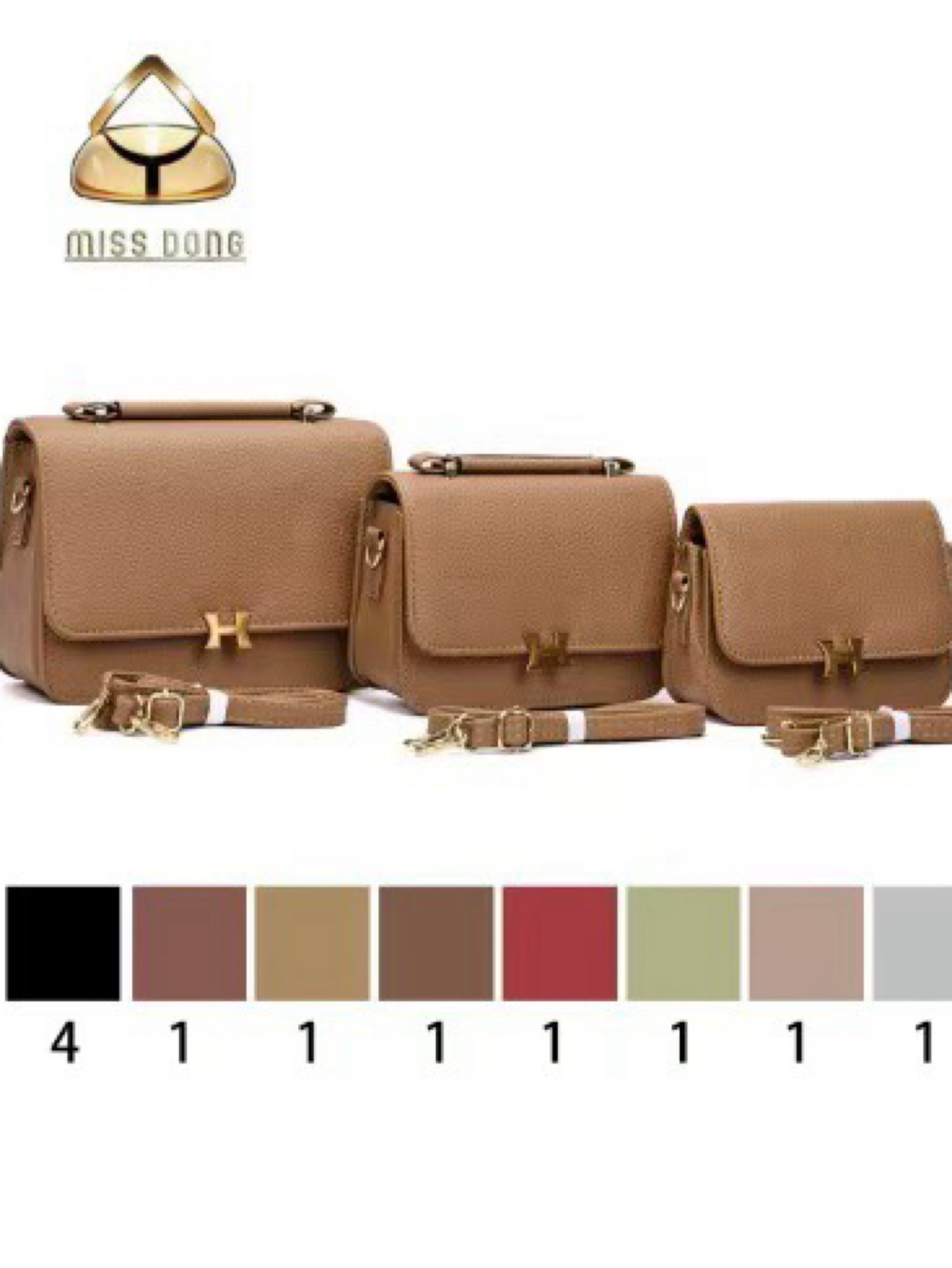 Bolsa kit com 3 peças DB-1003#