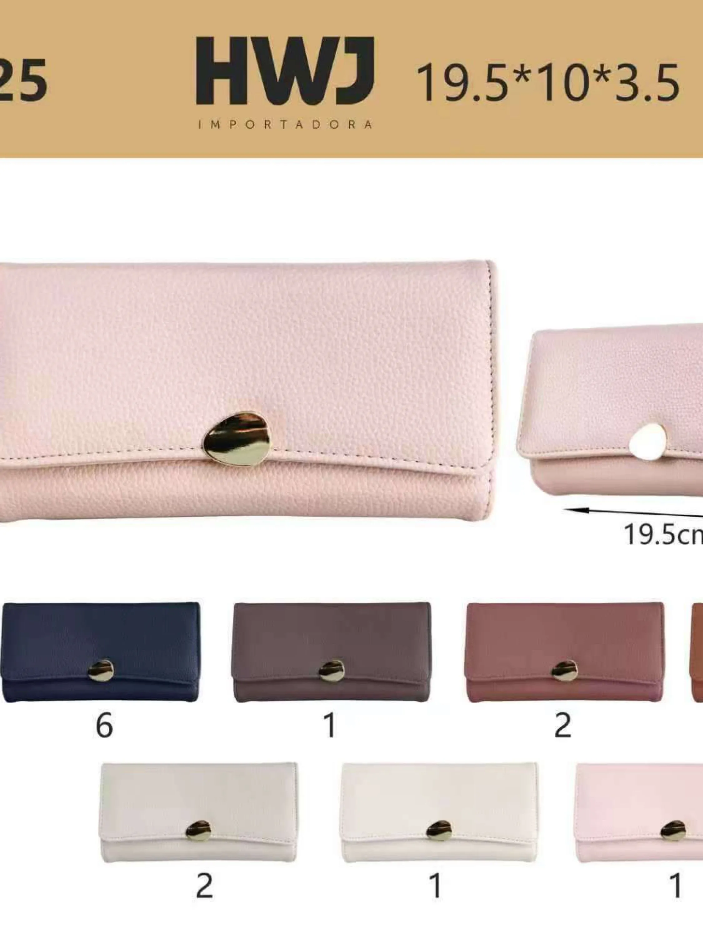 Carteira grande com alça transversal QB-9625