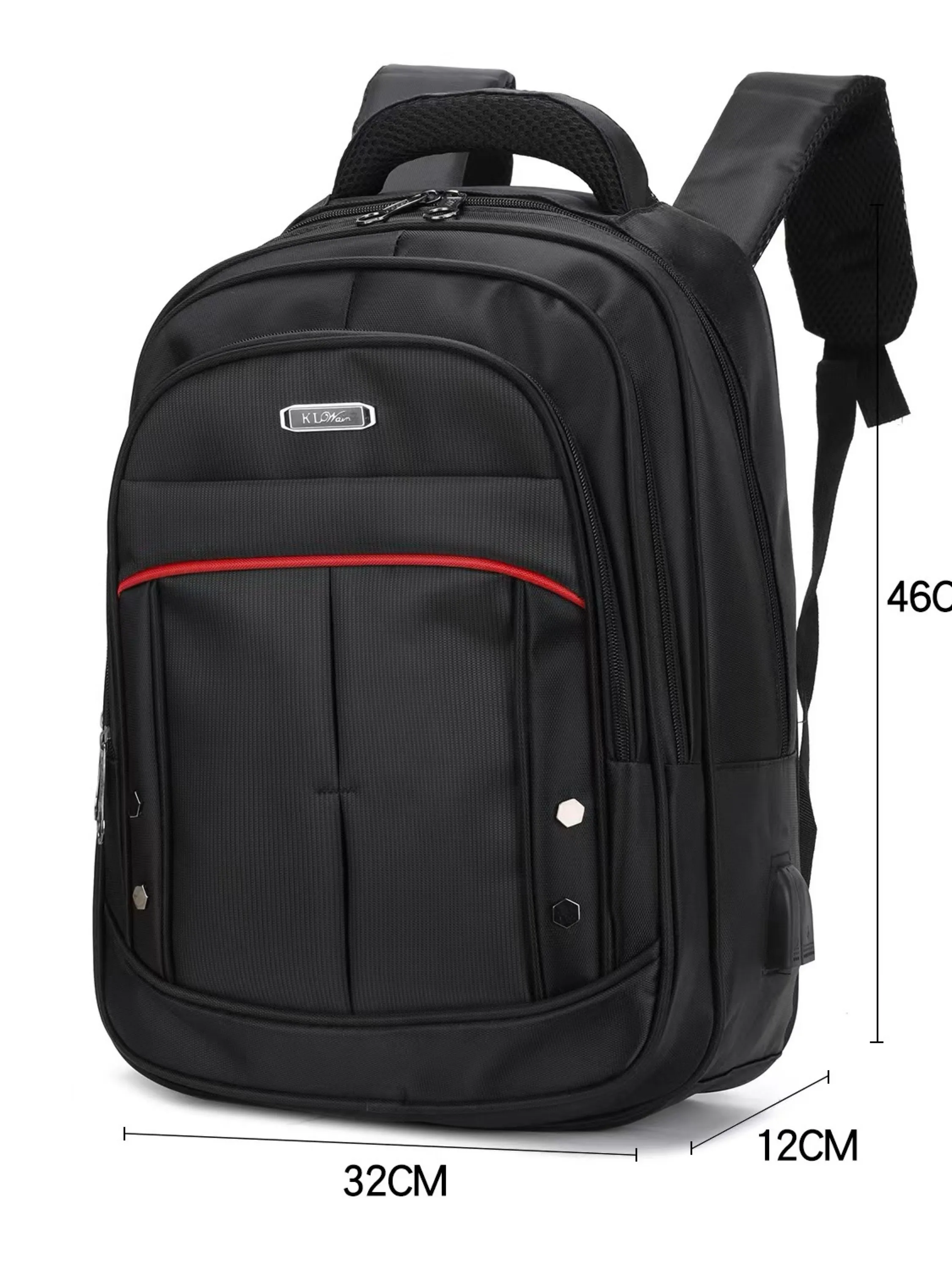 Mochila masculina com cabo USB A903