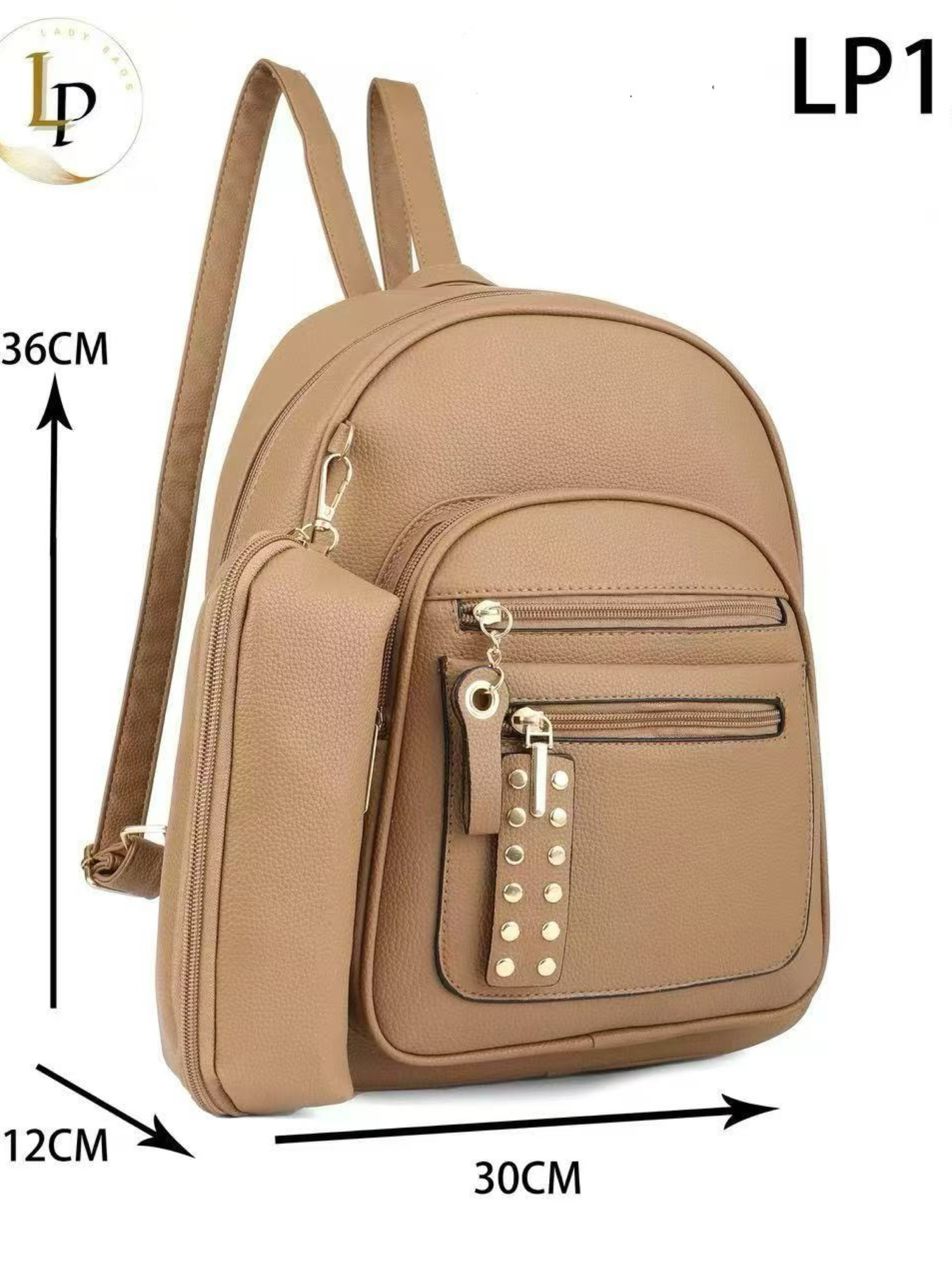 Mochila média com estojo LP1213-7#