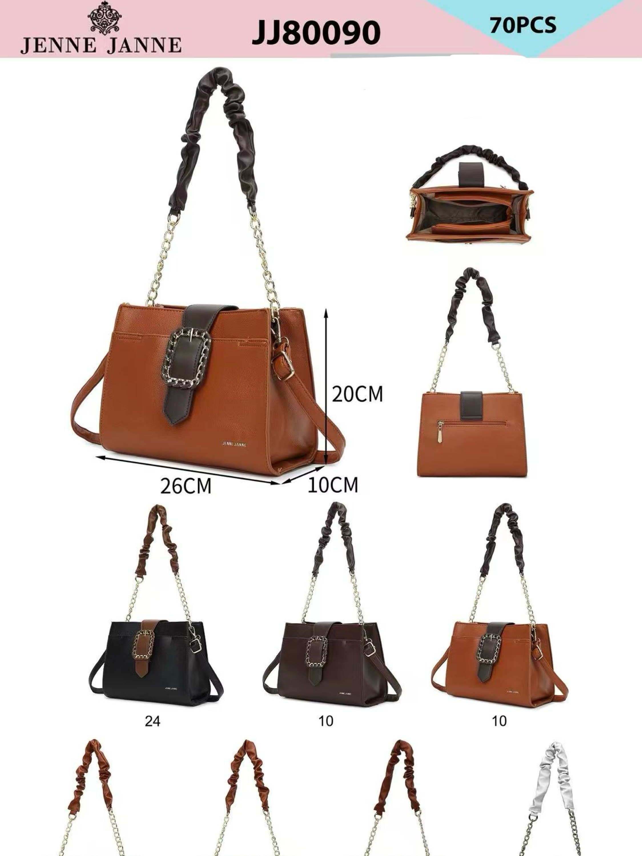 Bolsa média com dois alça JJ80090