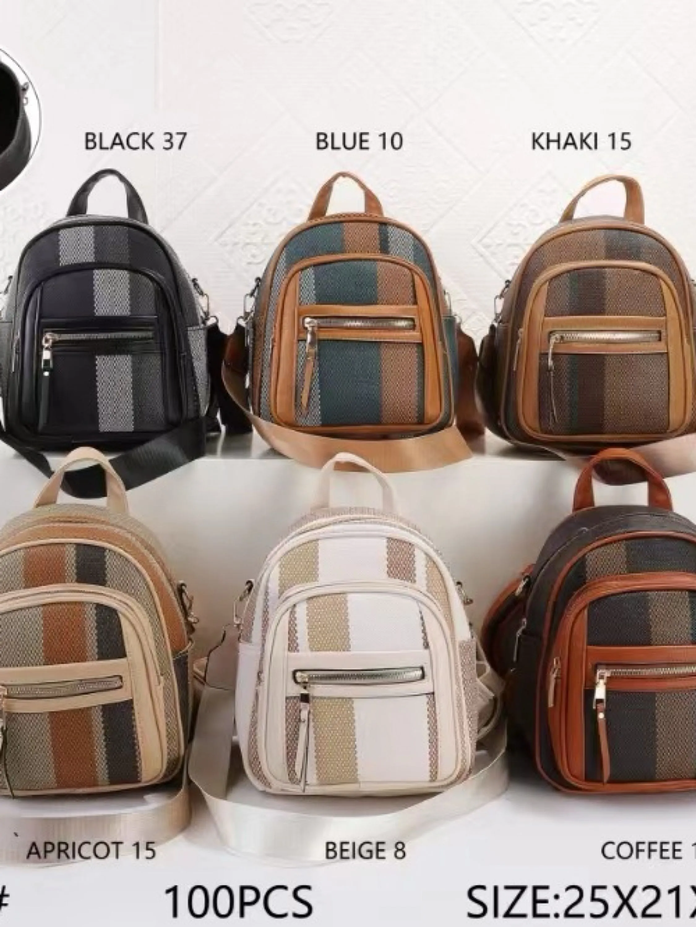 Mochila vira bolsa menor BY-3001#