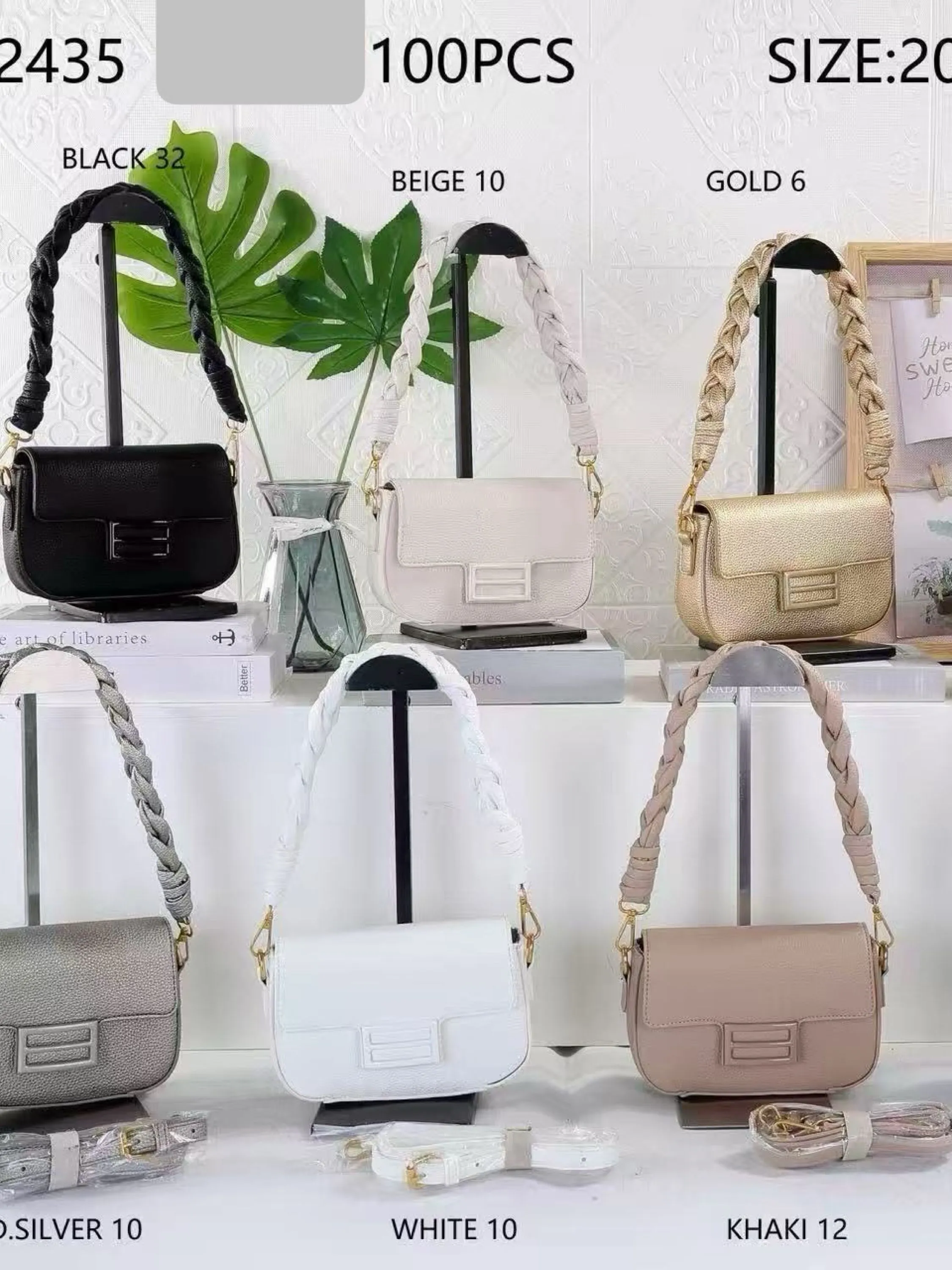 Bolsa transversal com dois alça VV2435