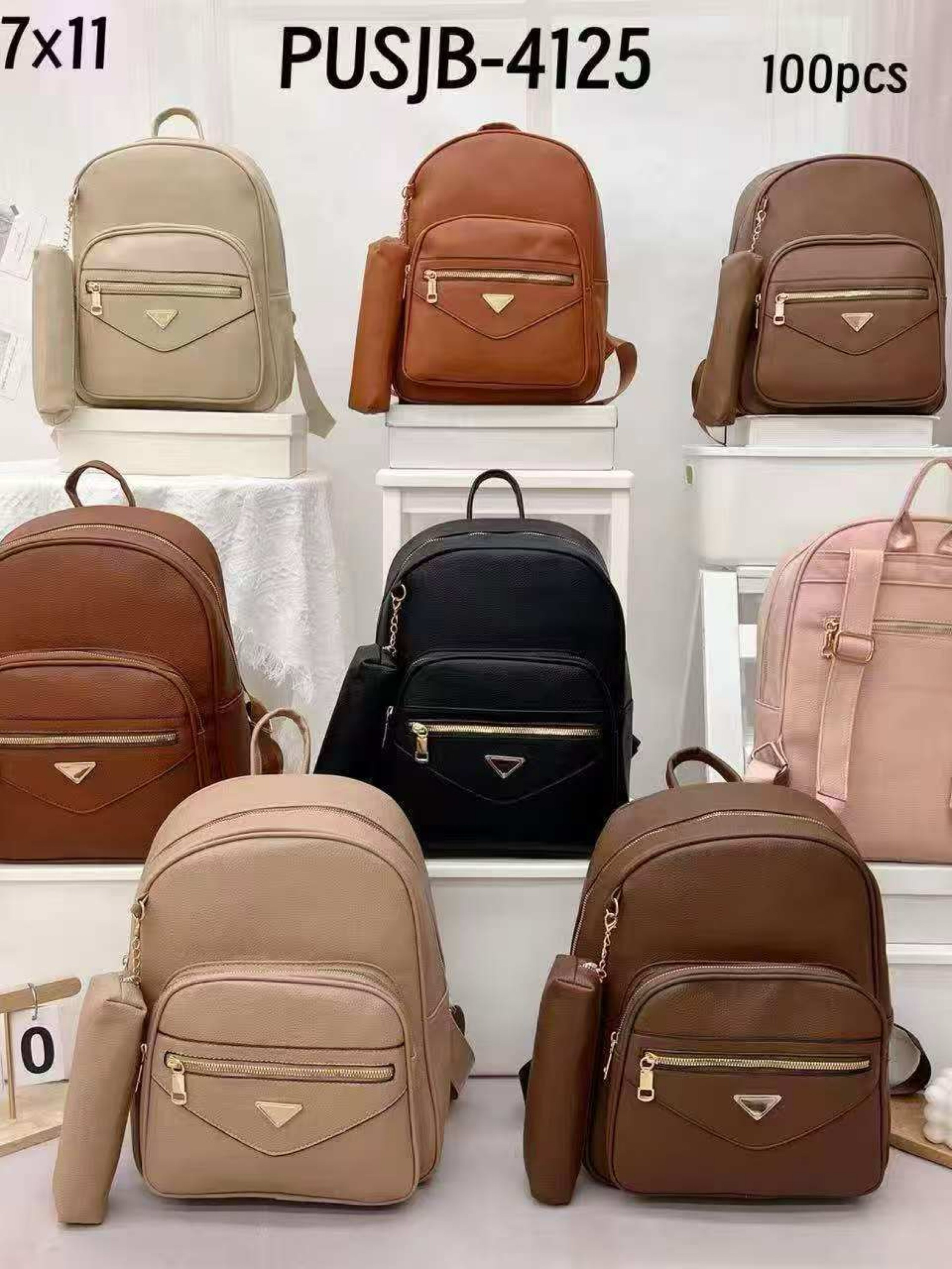 Mochila média com estojo PUSJB-4125