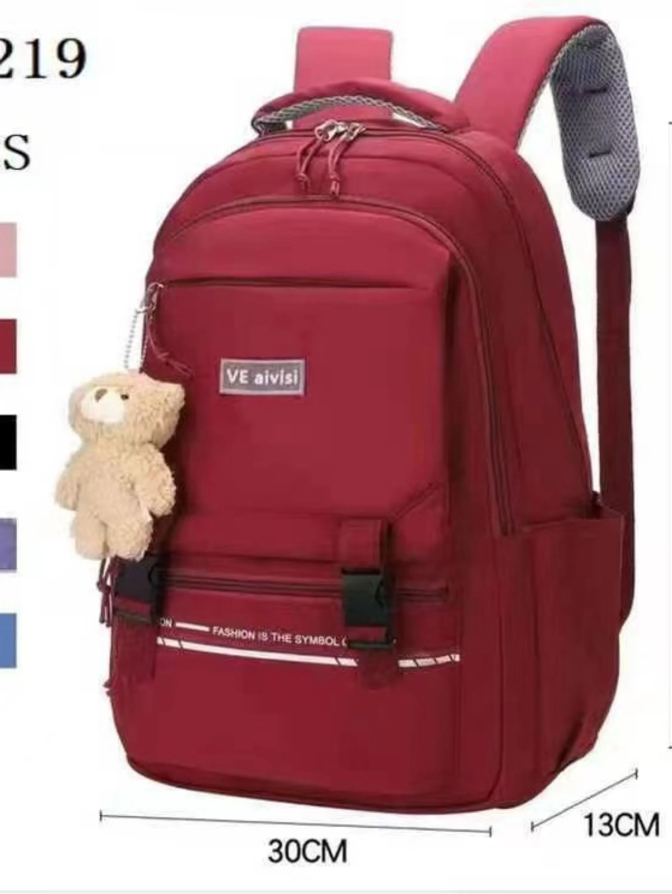 Mochila impermeável grande com Urso VE33219