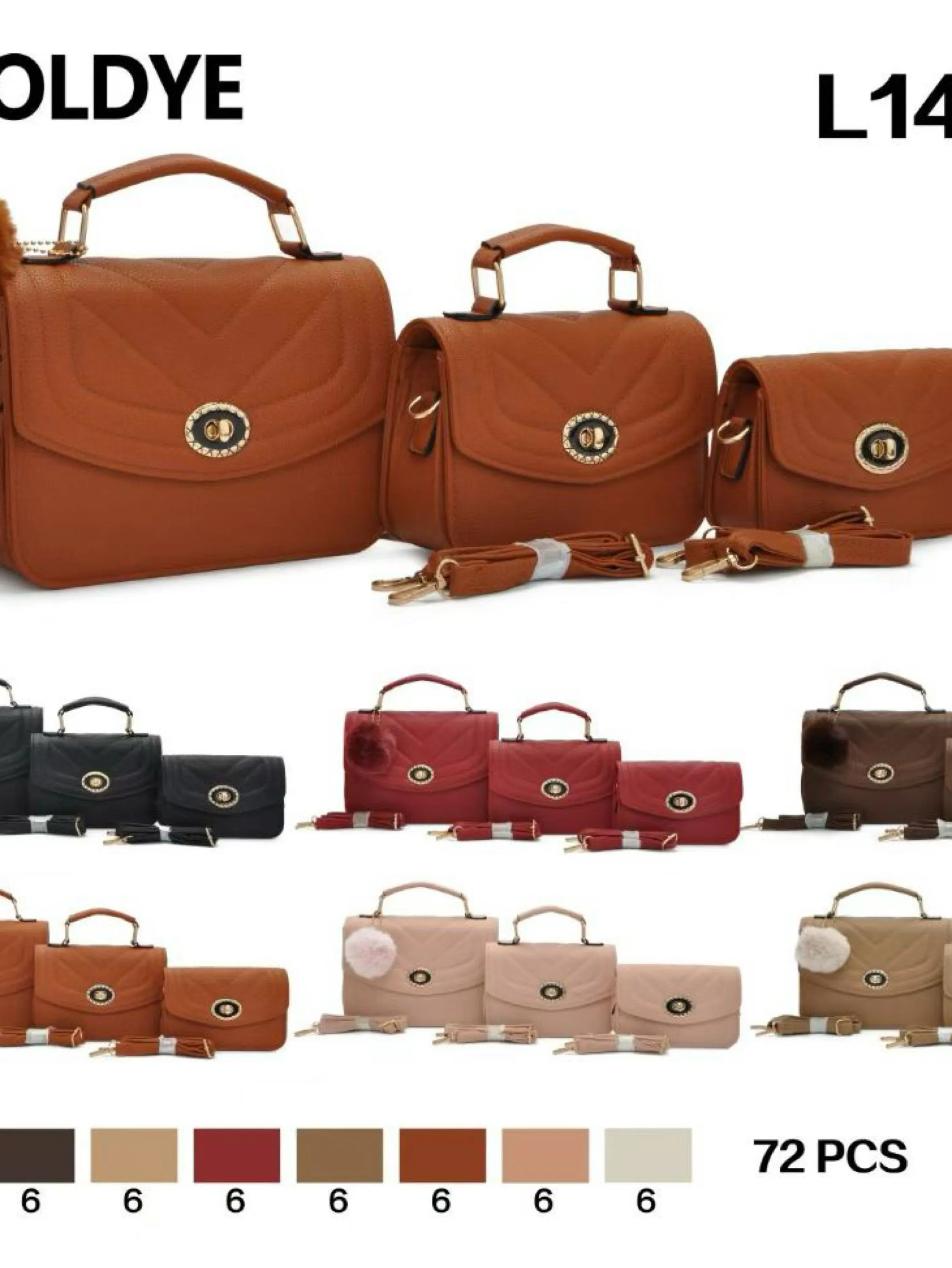 Bolsa kit com 3 peças L14