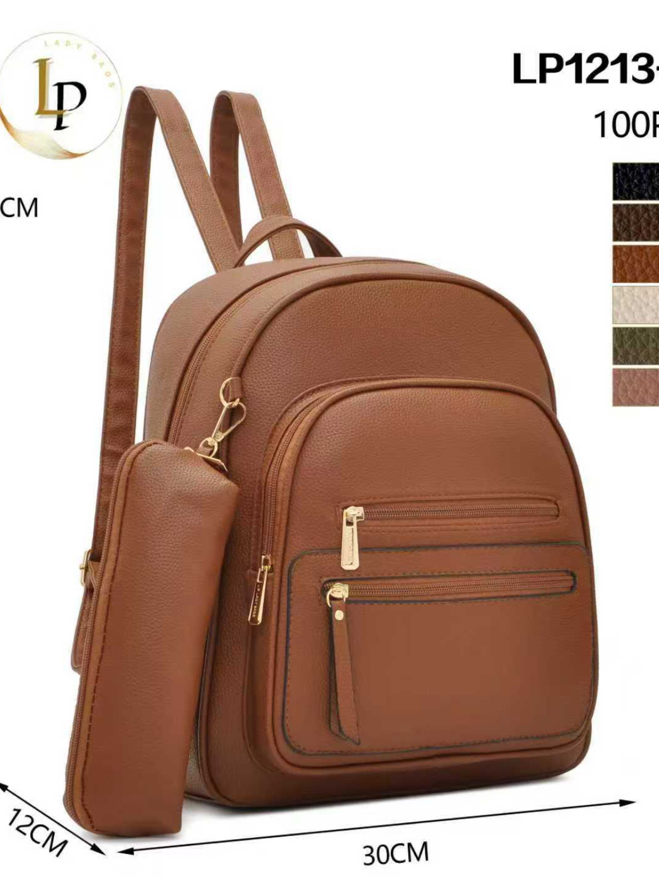 Mochila média com estojo LP1213-1#