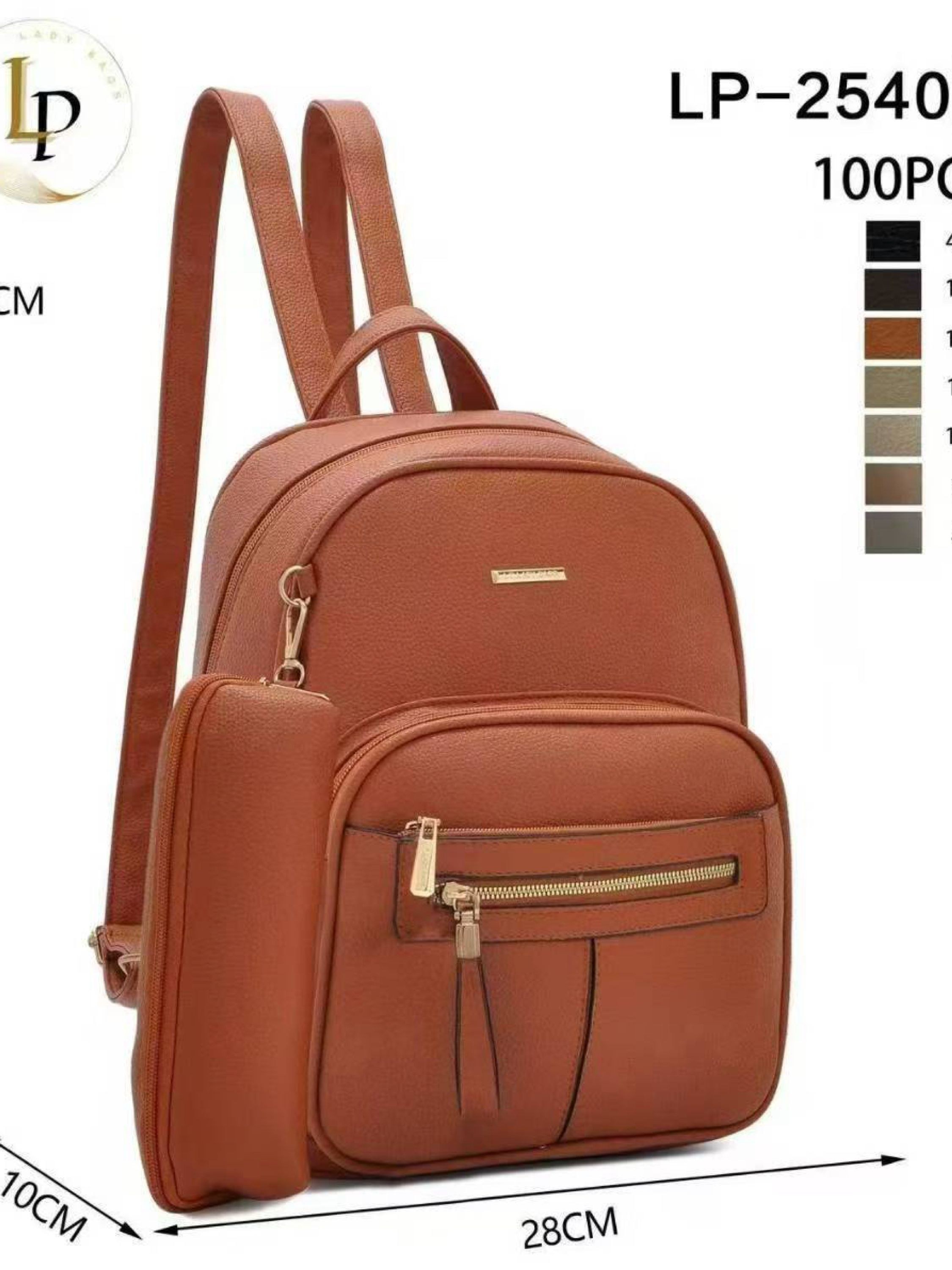 Mochila média com estojo LP-25408