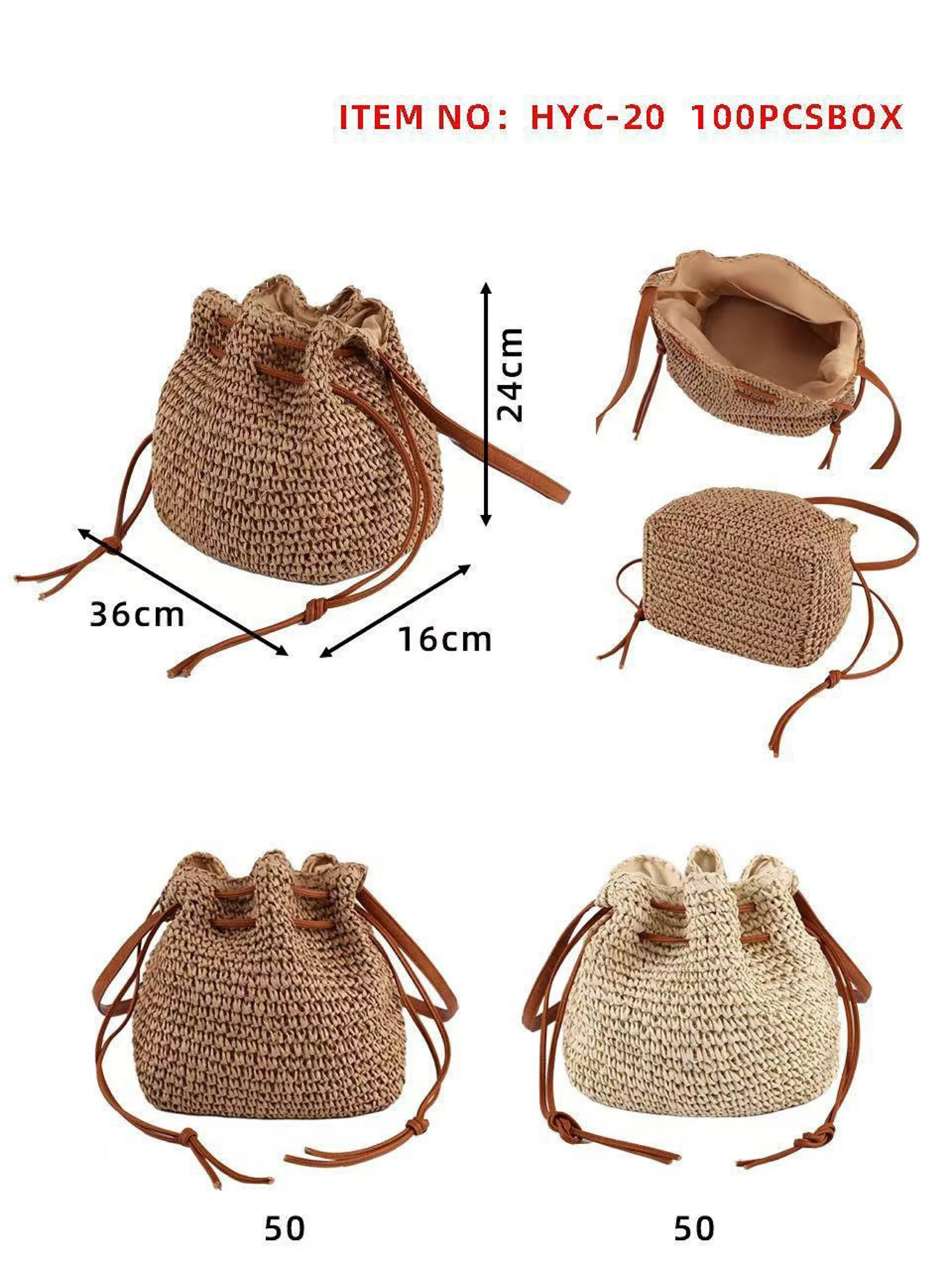 Bolsa de palha HYC-20