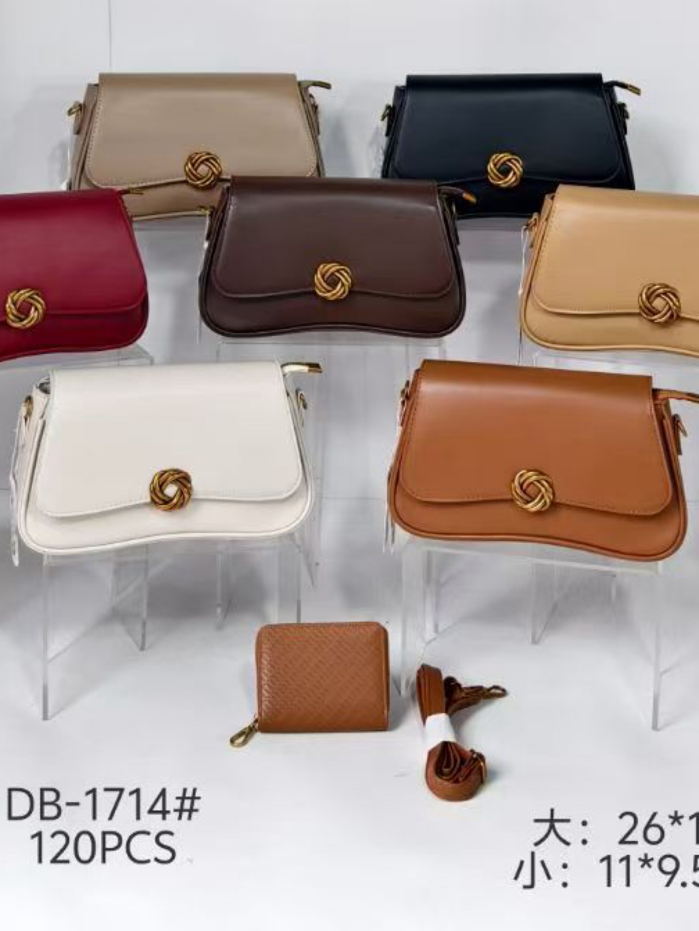 Bolsa transversal com carteira DB-1714#