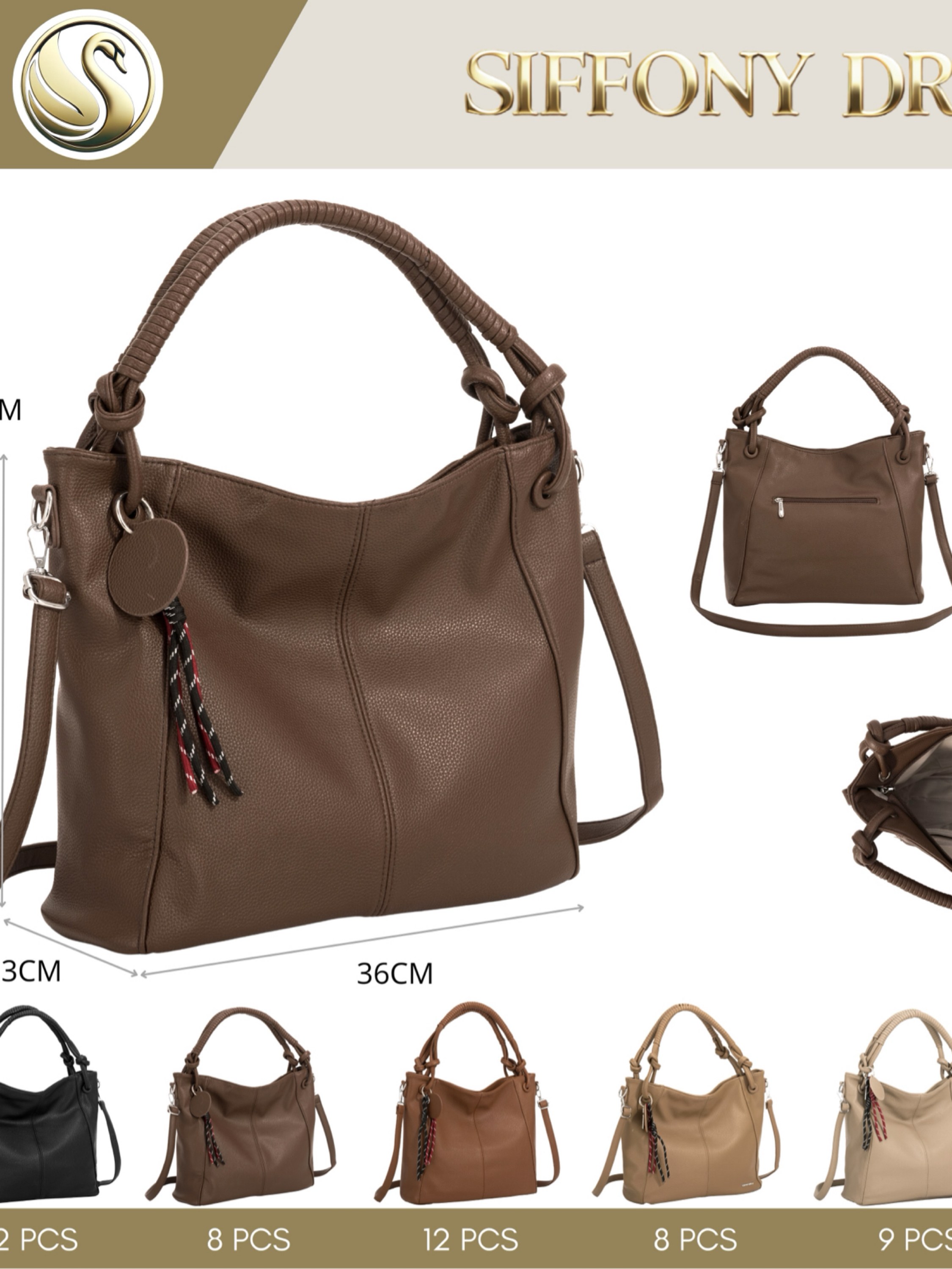 Bolsa grande com chaveiro SD-083