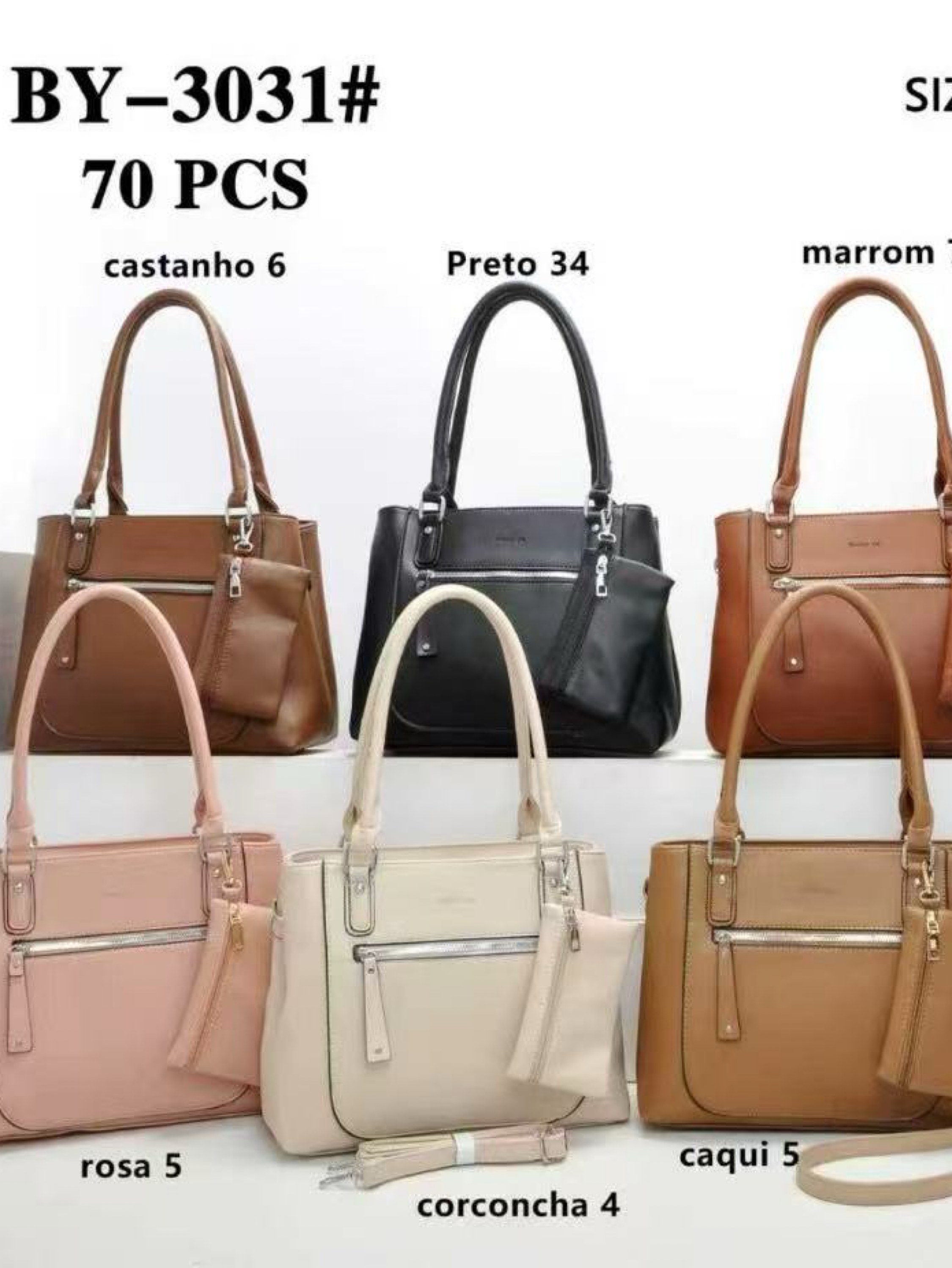 Bolsa grande com carteira BY-3031#