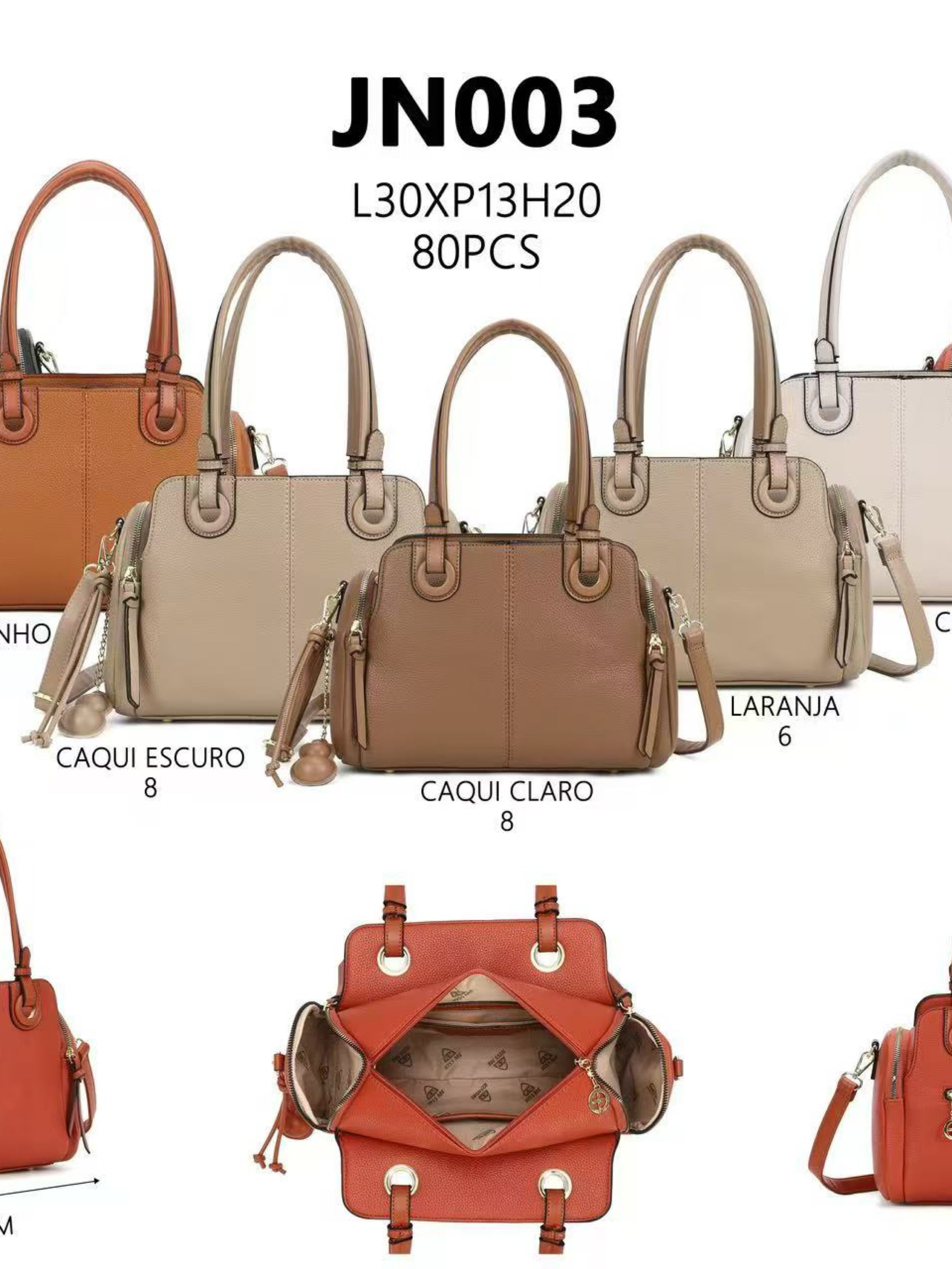 Bolsa grande com chaveiro JN003