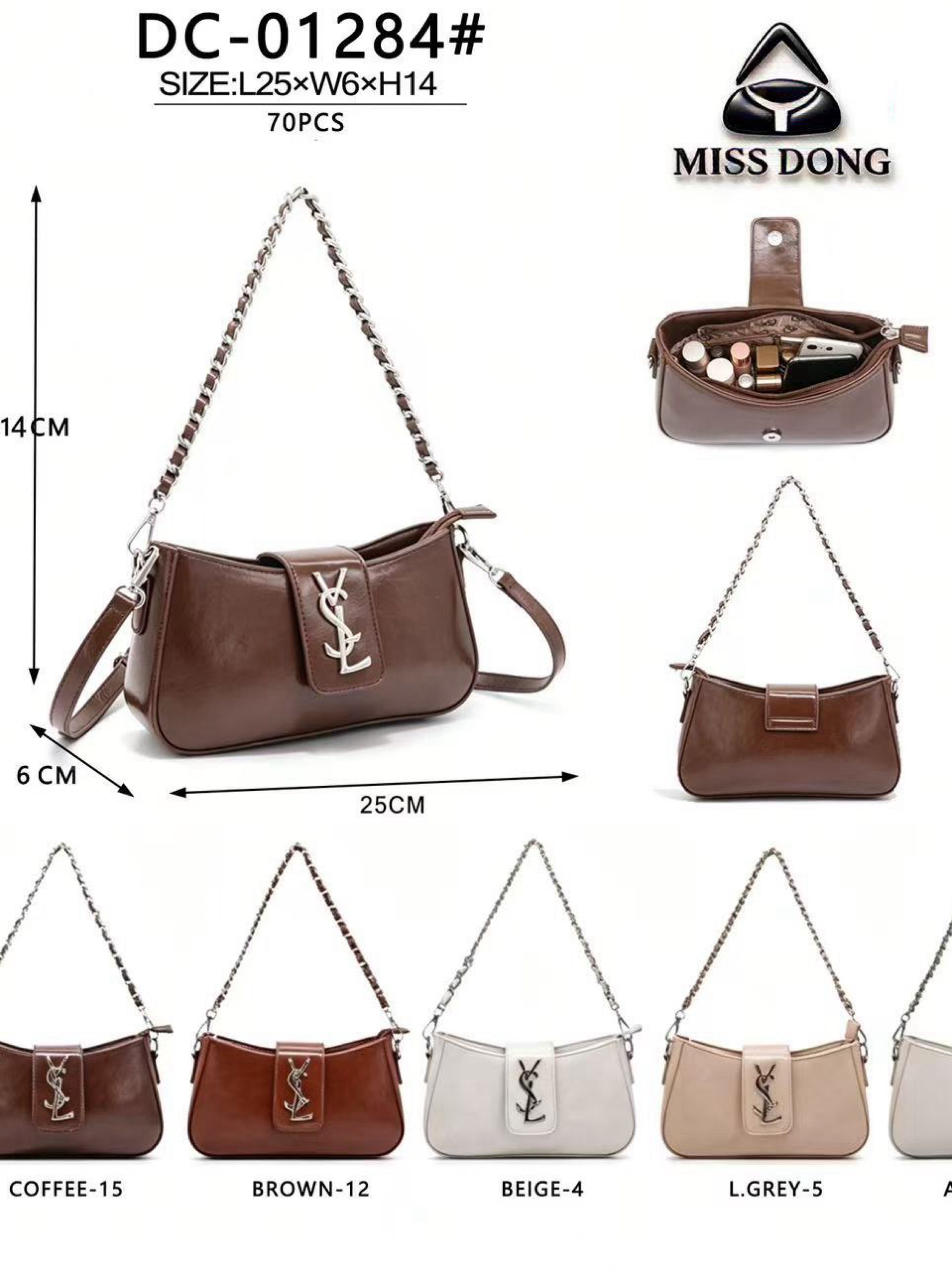 Bolsa com dois alça DC-01284#