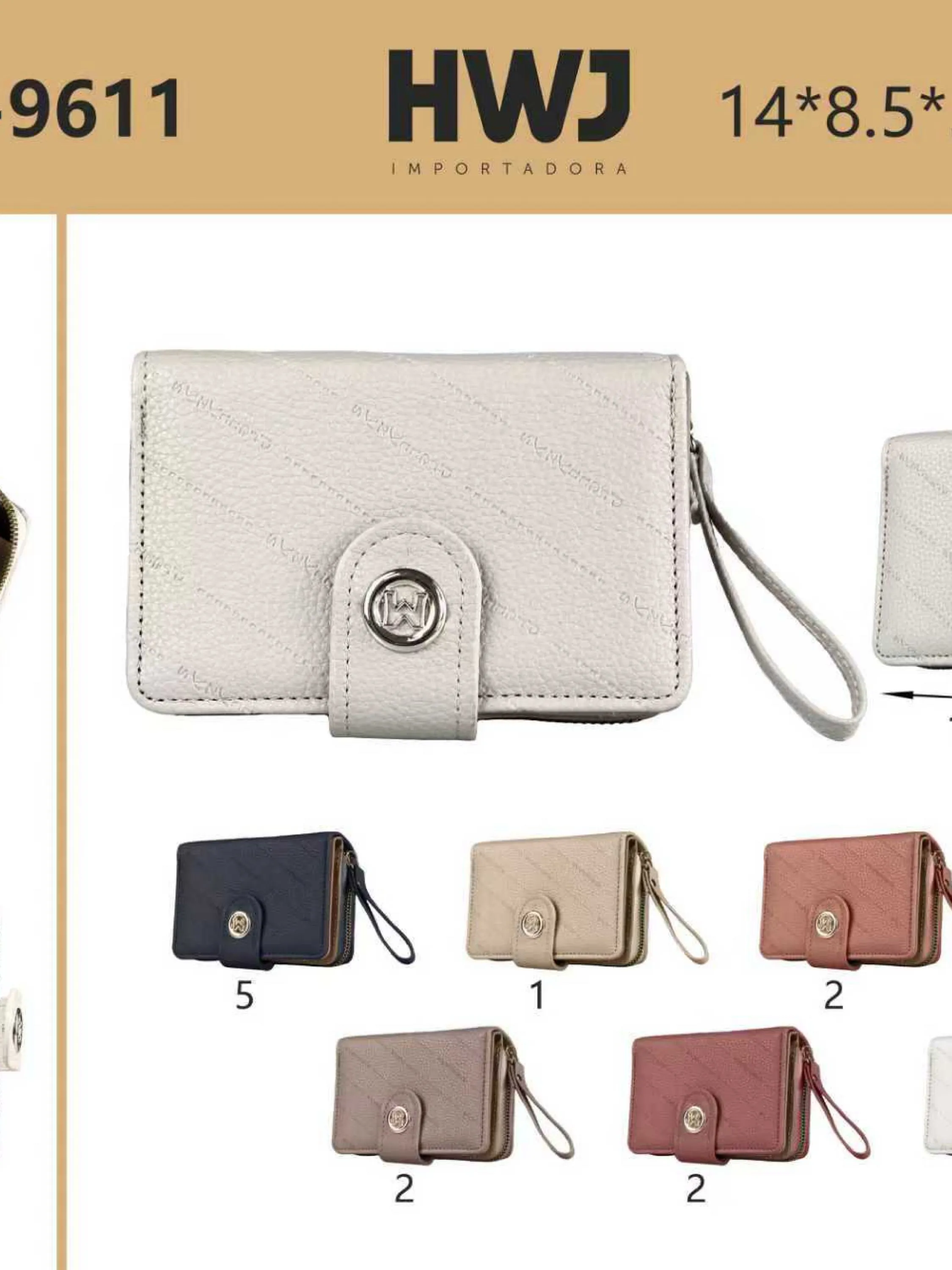 Carteira menor com mais espaço QB-9611