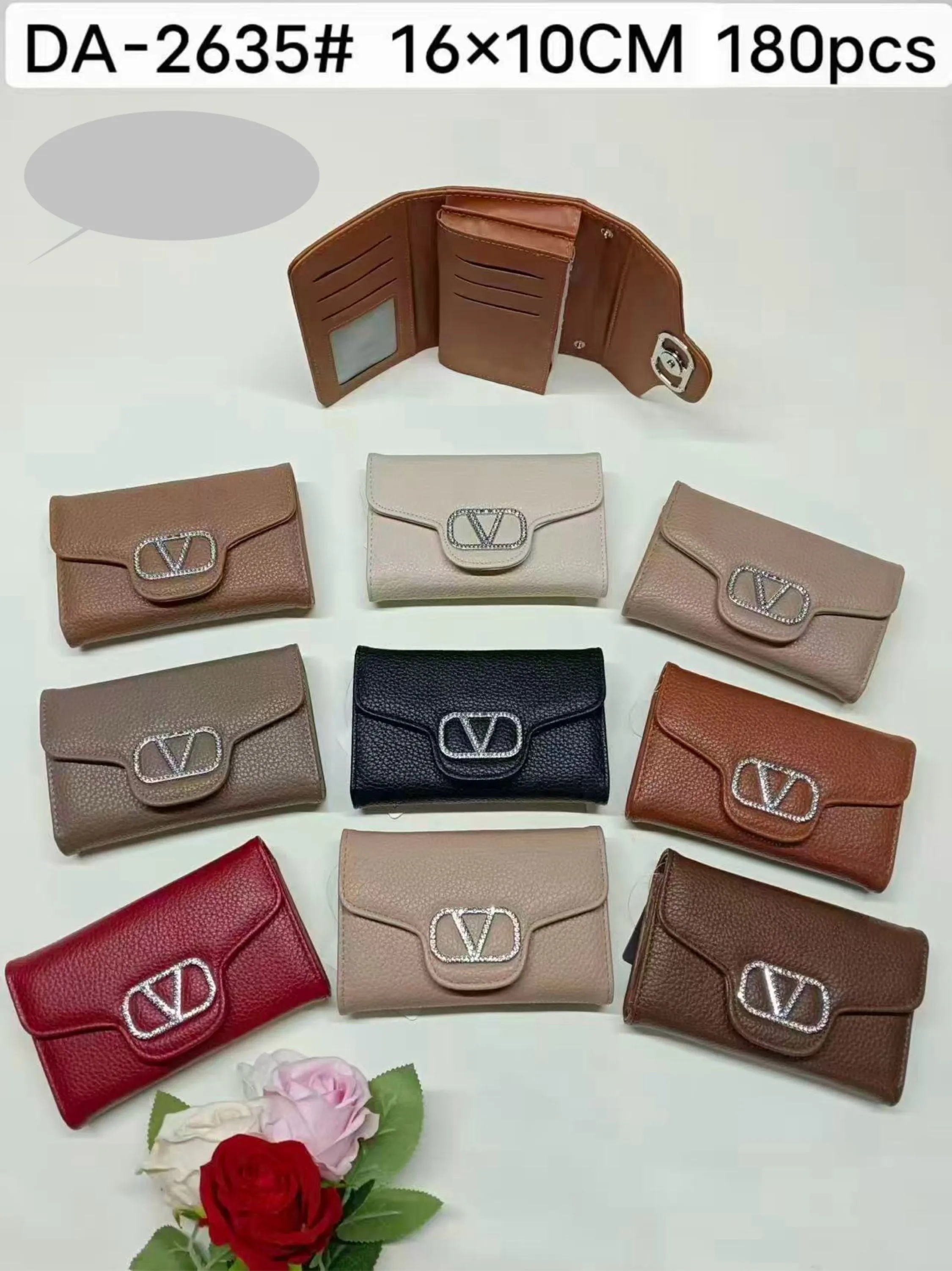 Carteira média com mais espaço DA-2635#