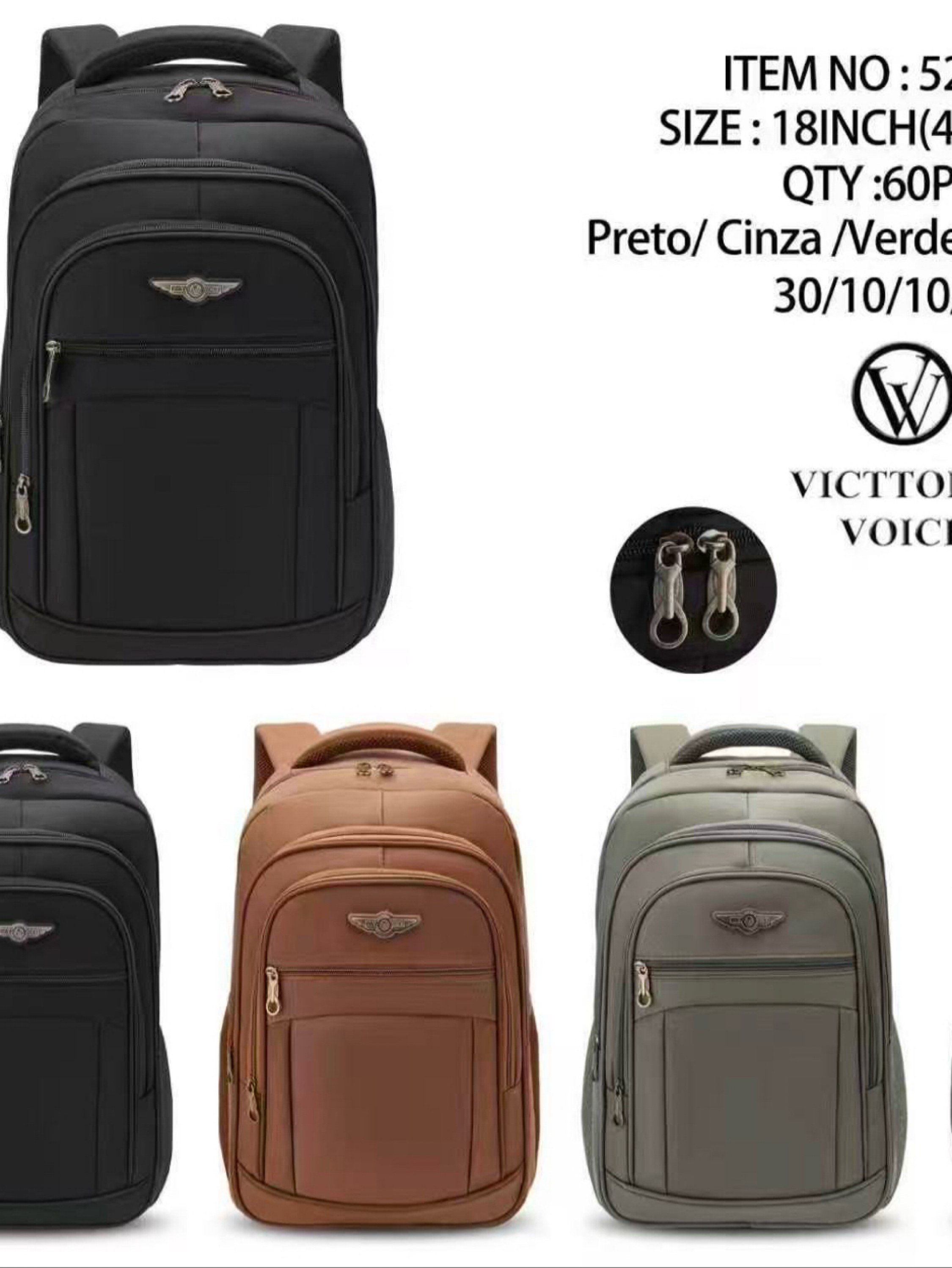 Mochila masculina 52471#
