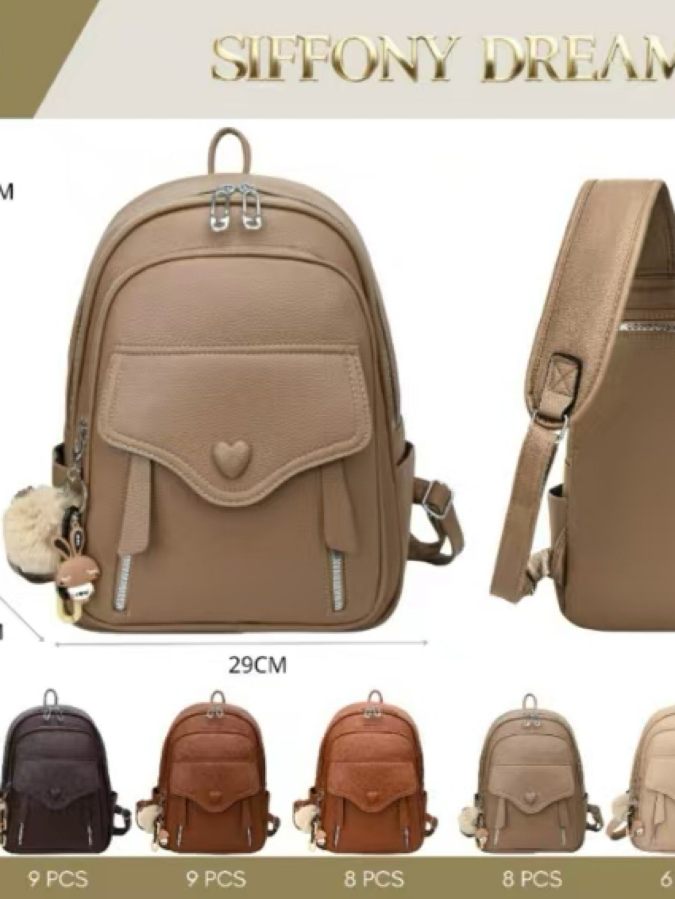 Mochila grande Sem chaveiro SD-9732