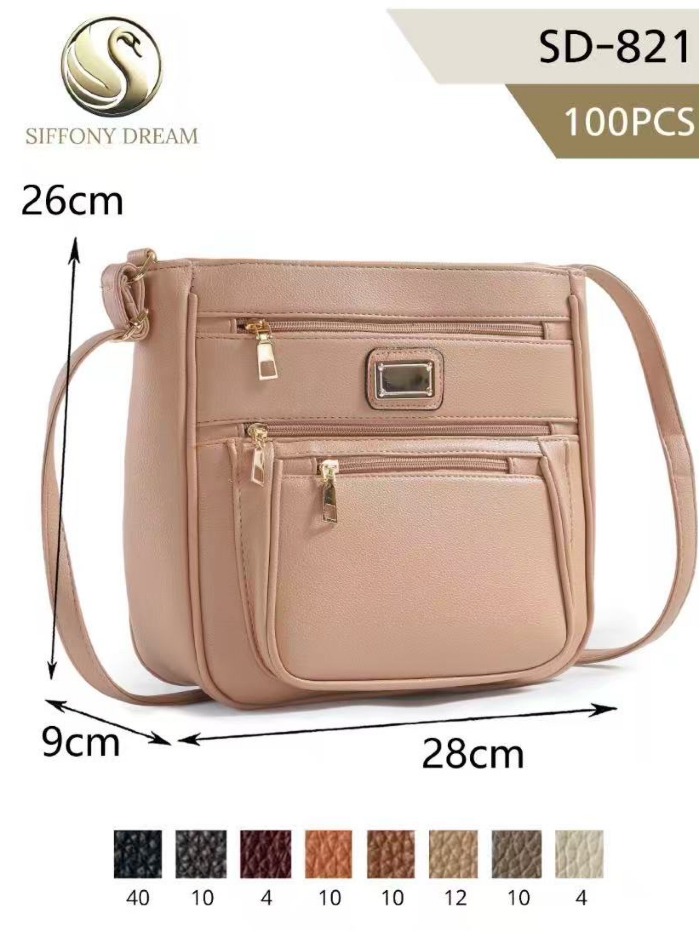Bolsa média transversal SD-821