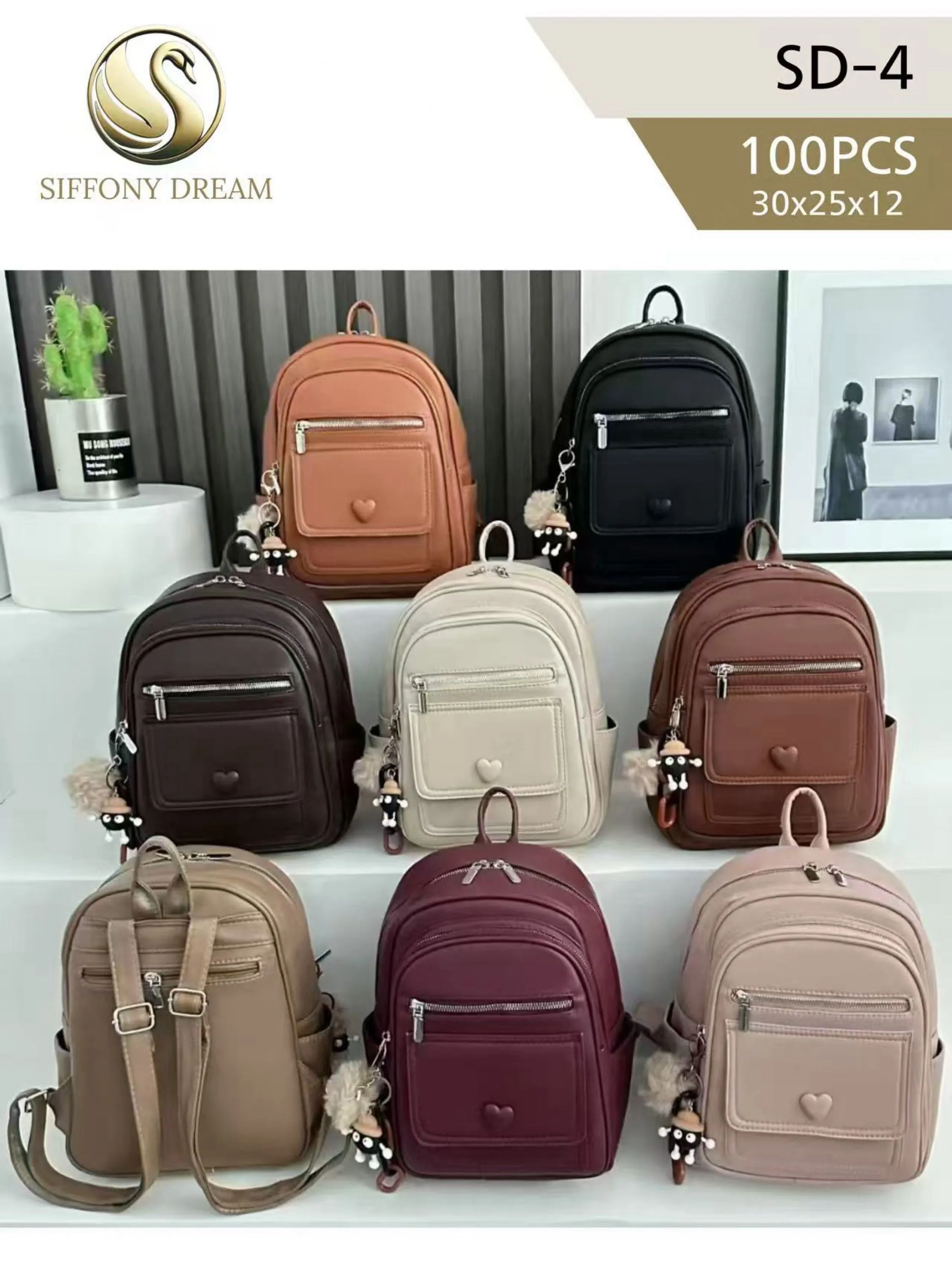 Mochila menor com chaveiro SD-4