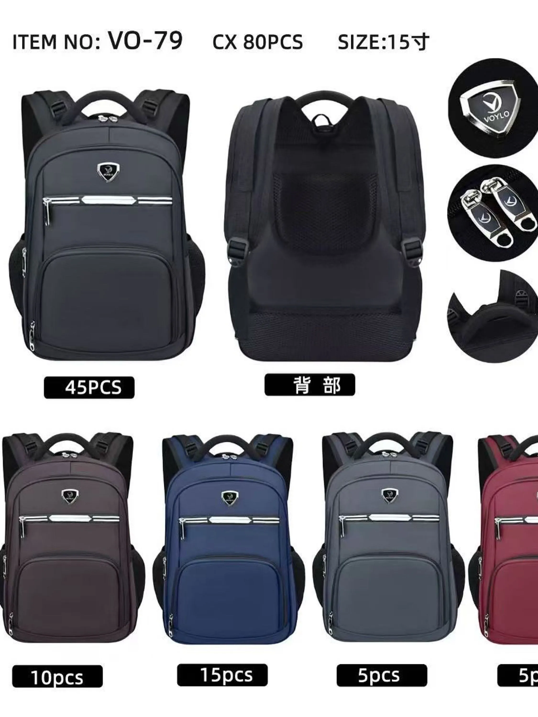 Mochila masculina VO-79
