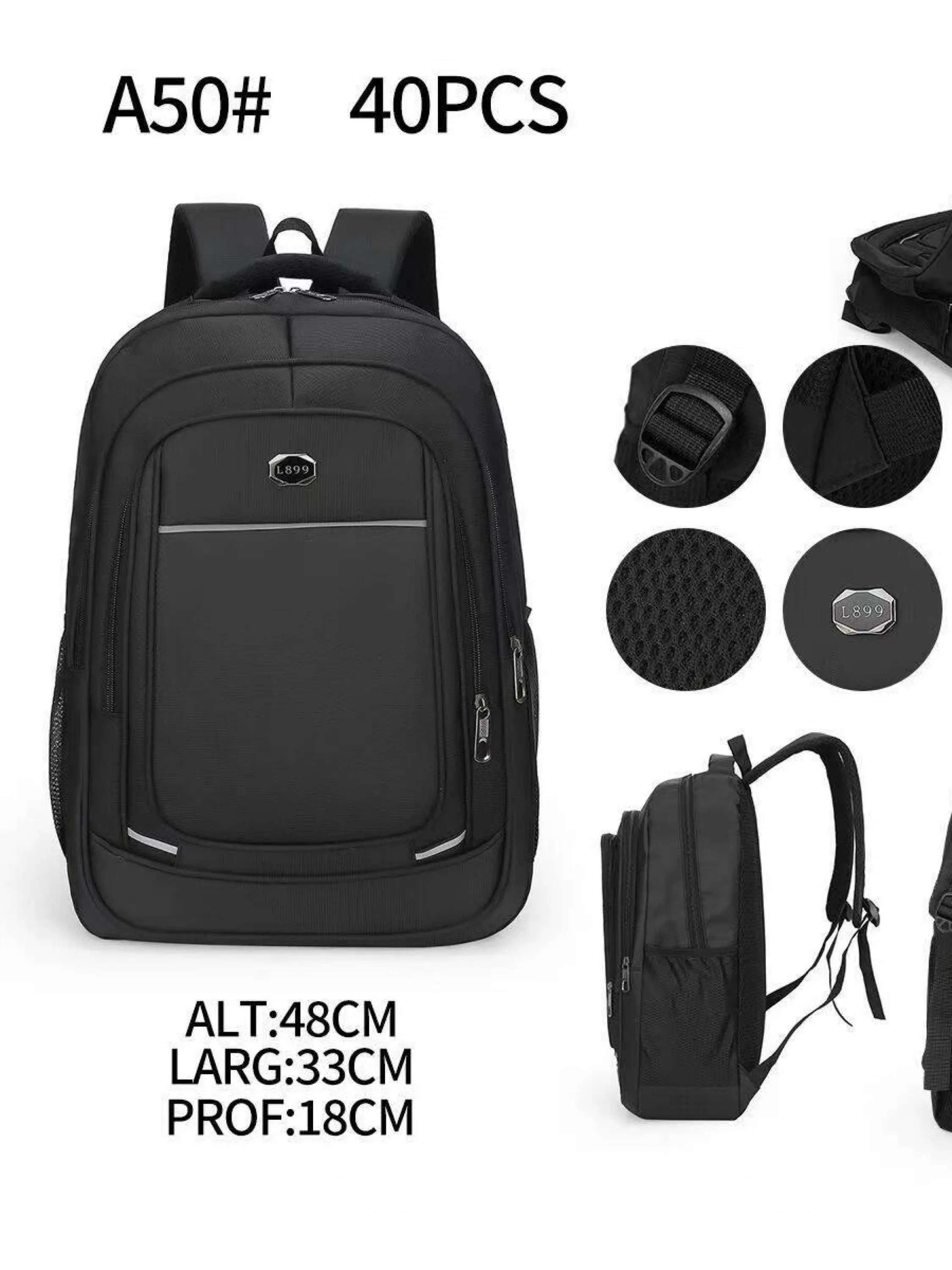 Mochila masculina A50#