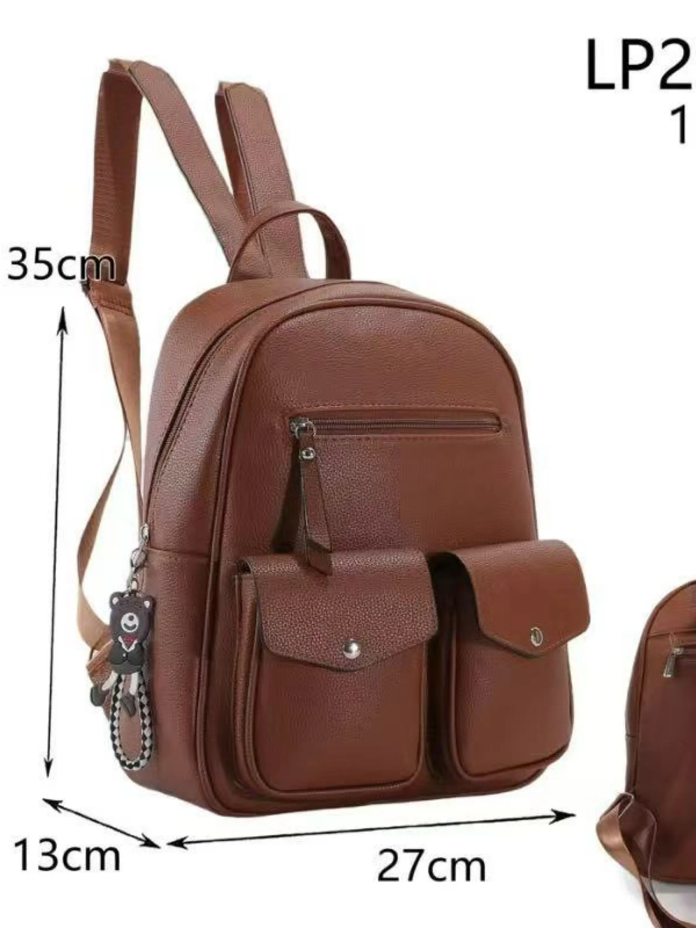 Mochila com chaveiro LP2515-1