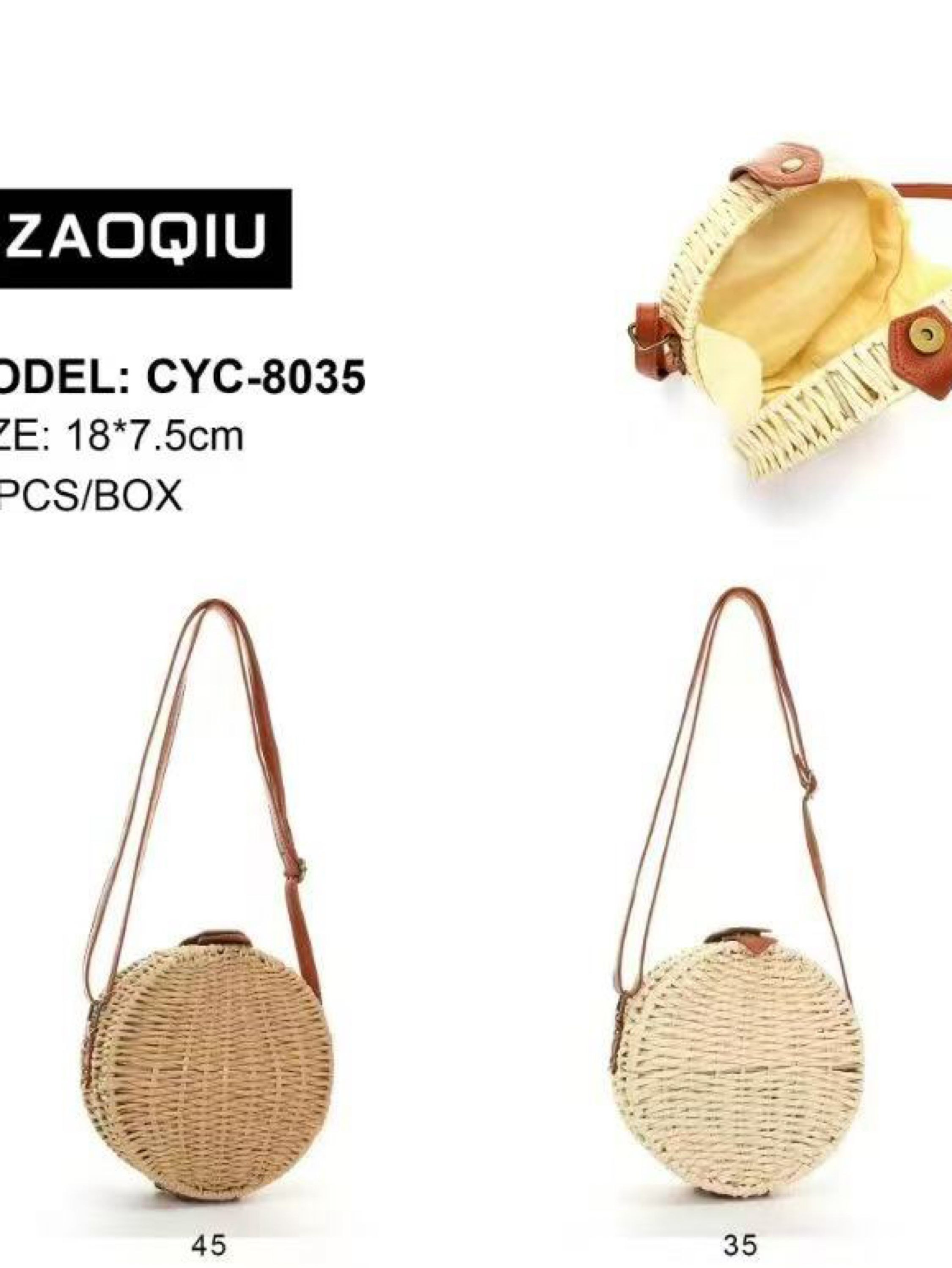 Bolsa de palha CYC-8035