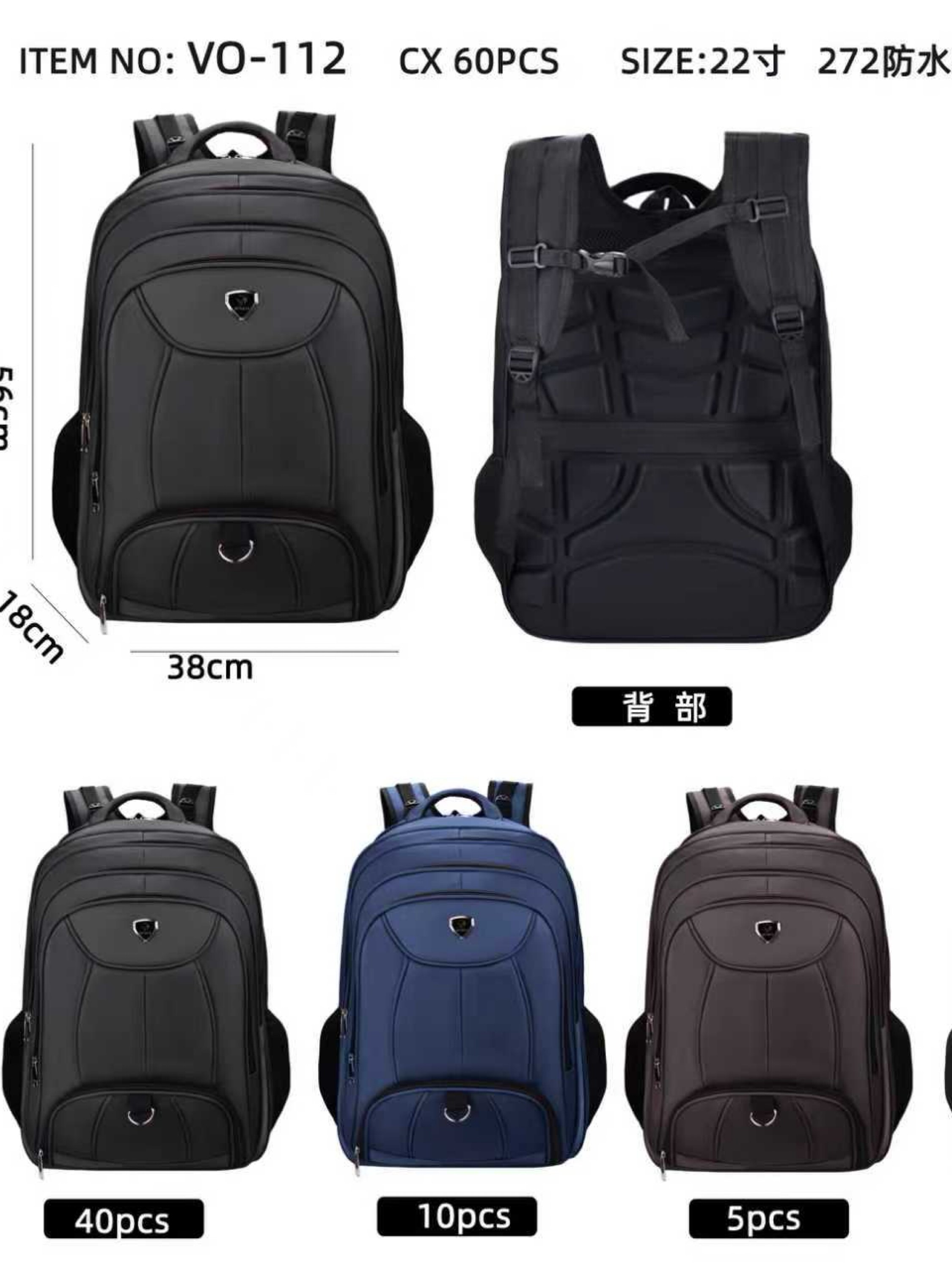 EG Mochila masculina grandona VO-112