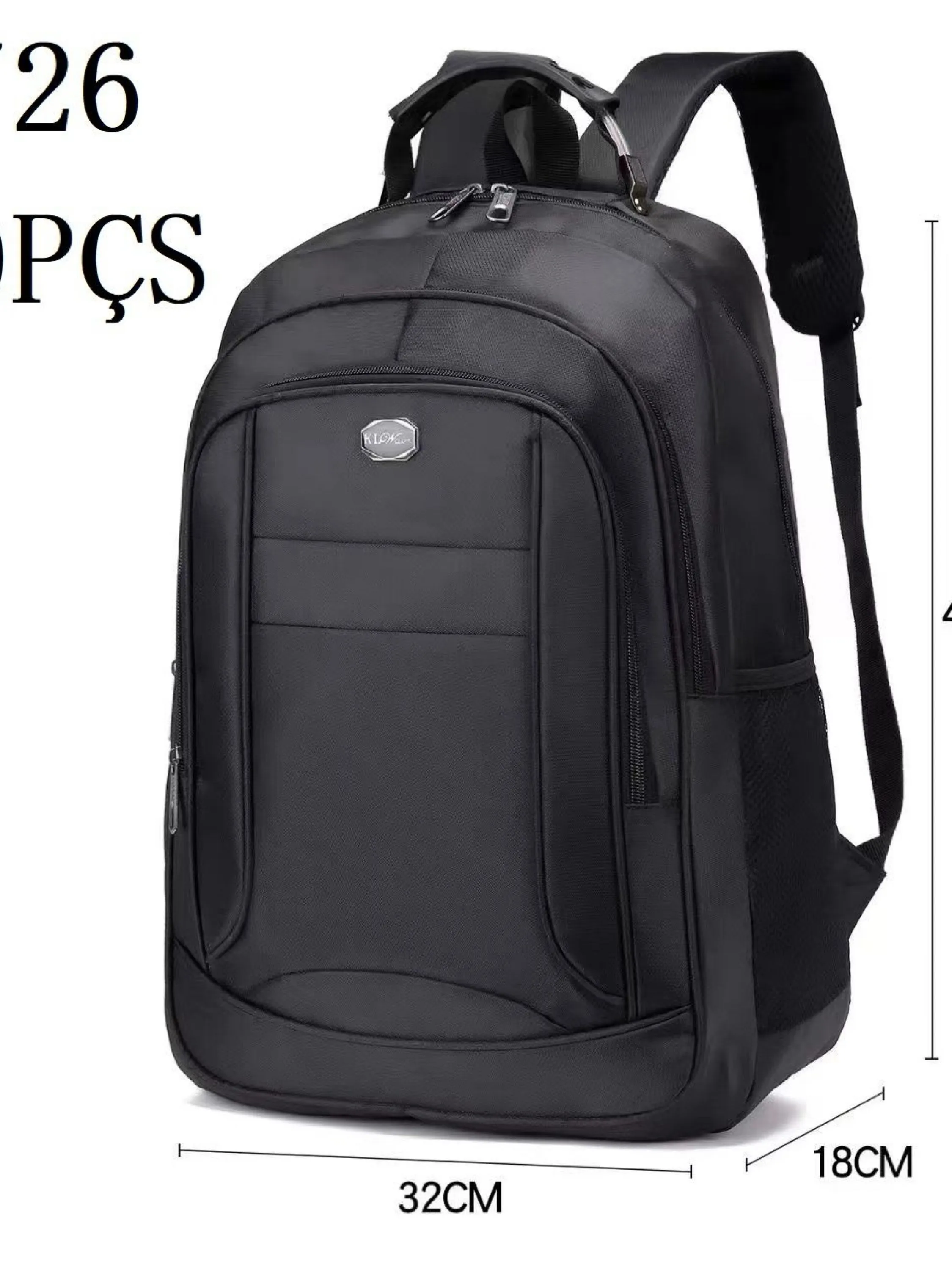 Mochila masculina com cabo de aço A726