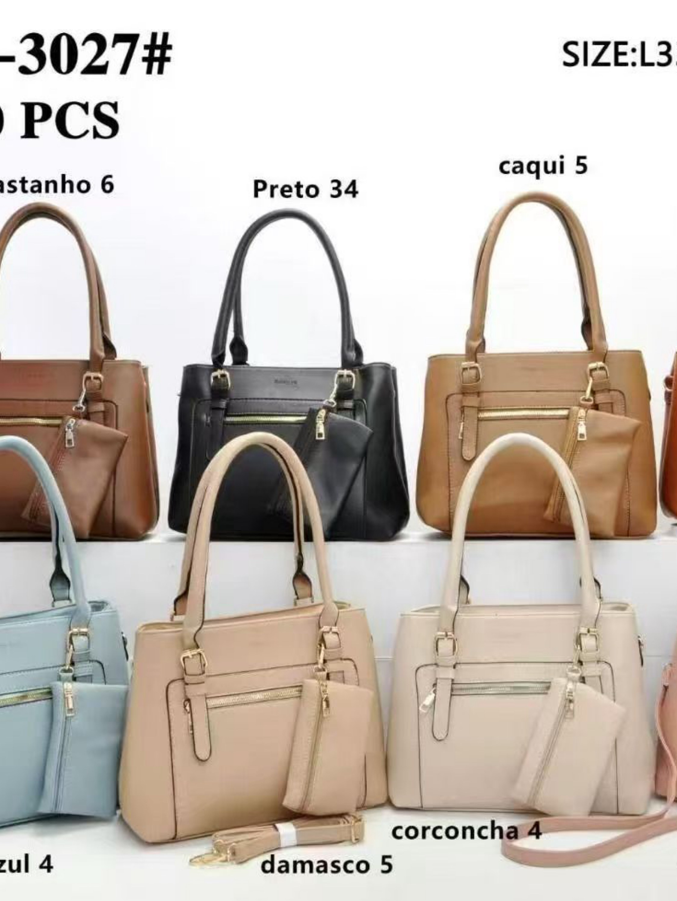 Bolsa grande com carteira BY-3027#