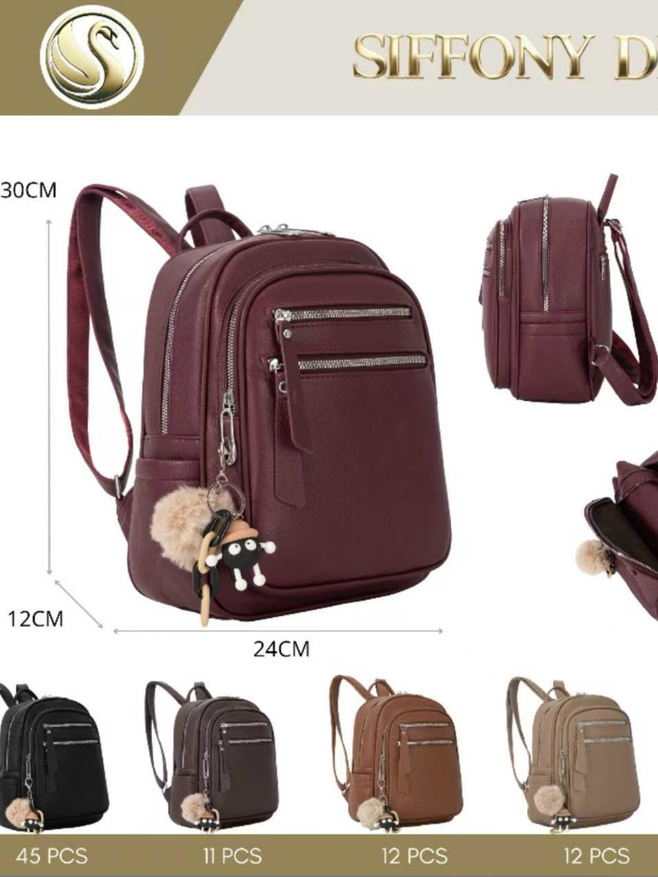 Mochila menor com chaveiro SD-3/9844