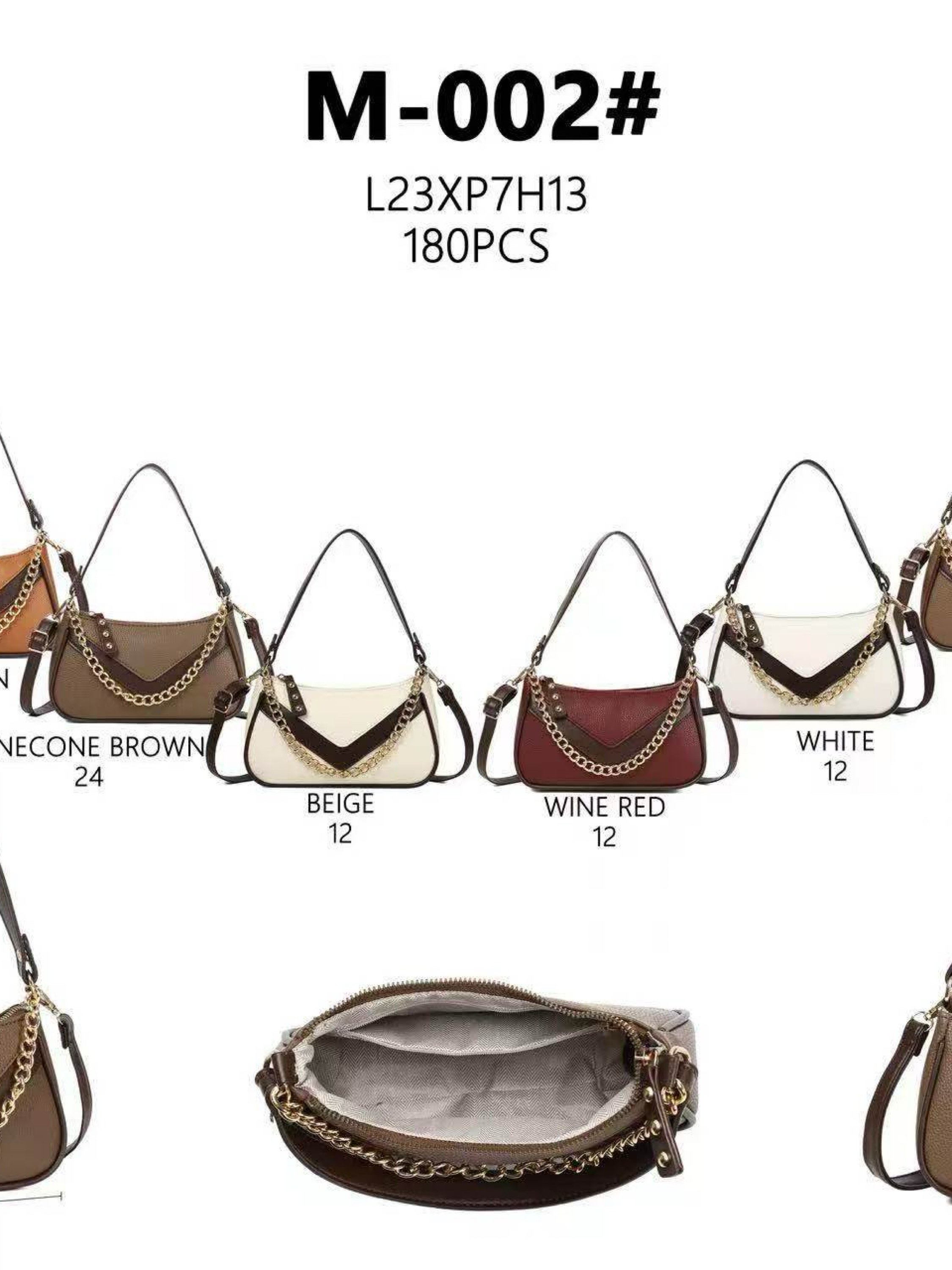 Bolsa com três alça M-002#
