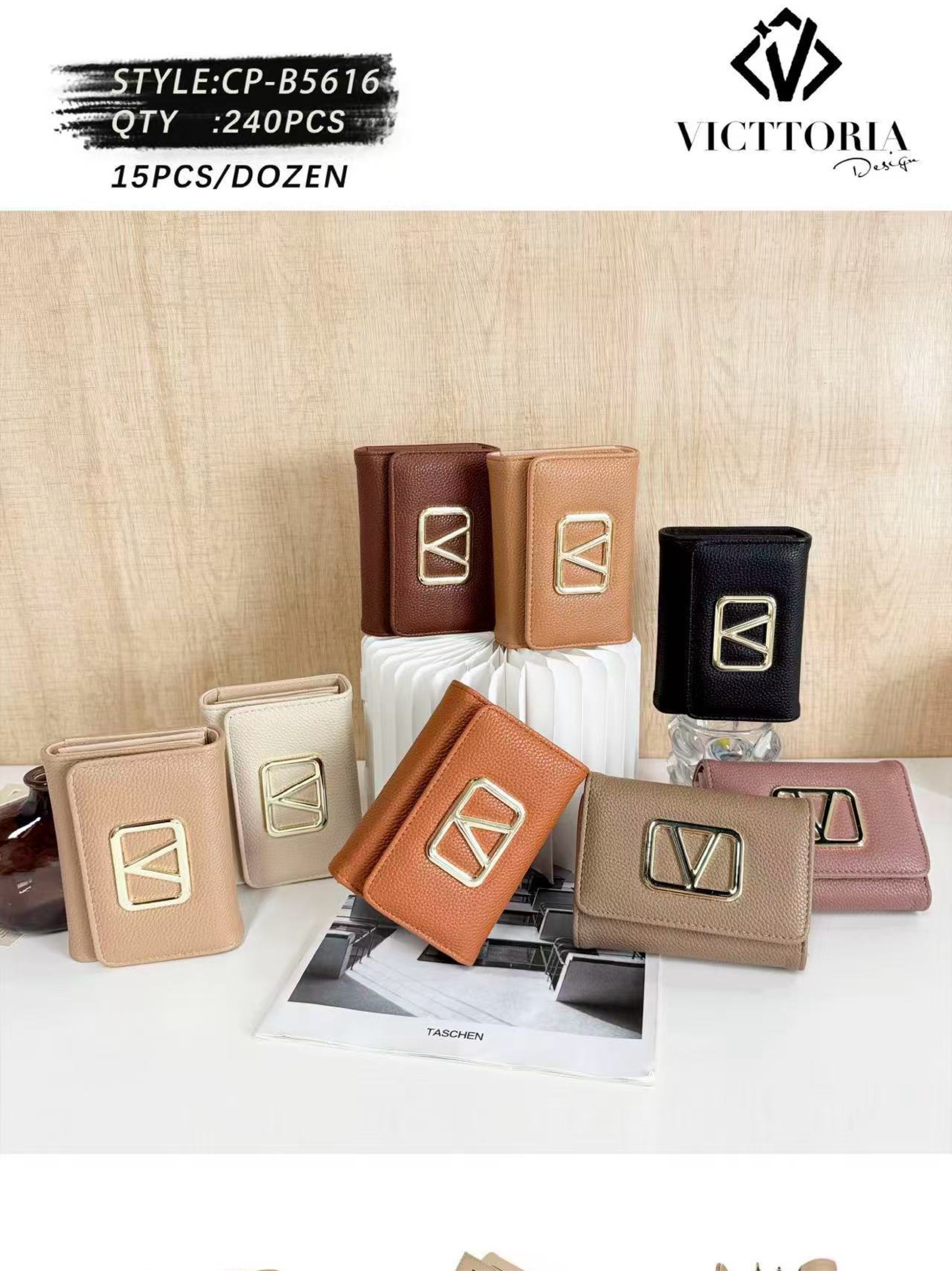 Carteira menor com mais espaço B5616