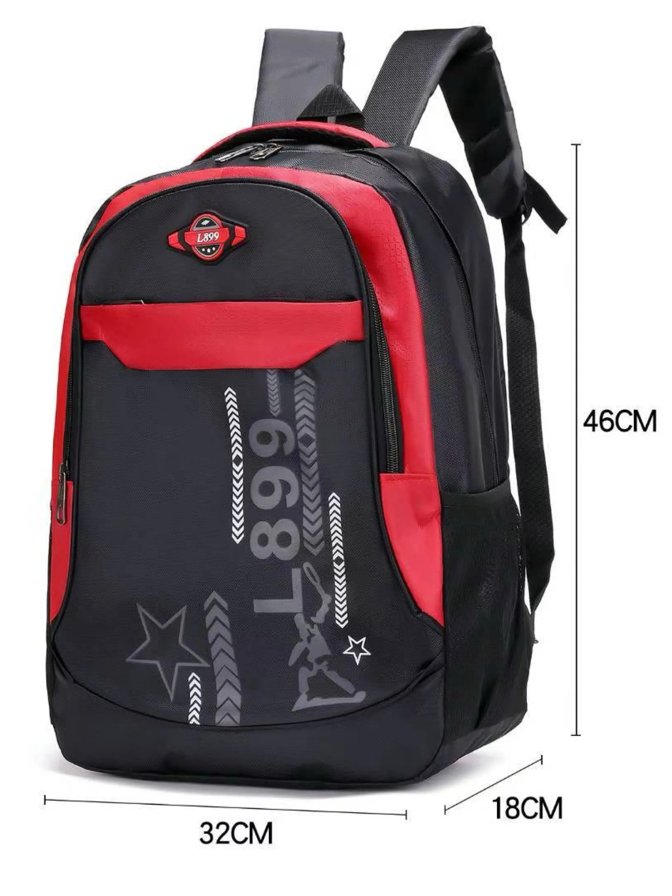 Mochila masculina com cabo de aço