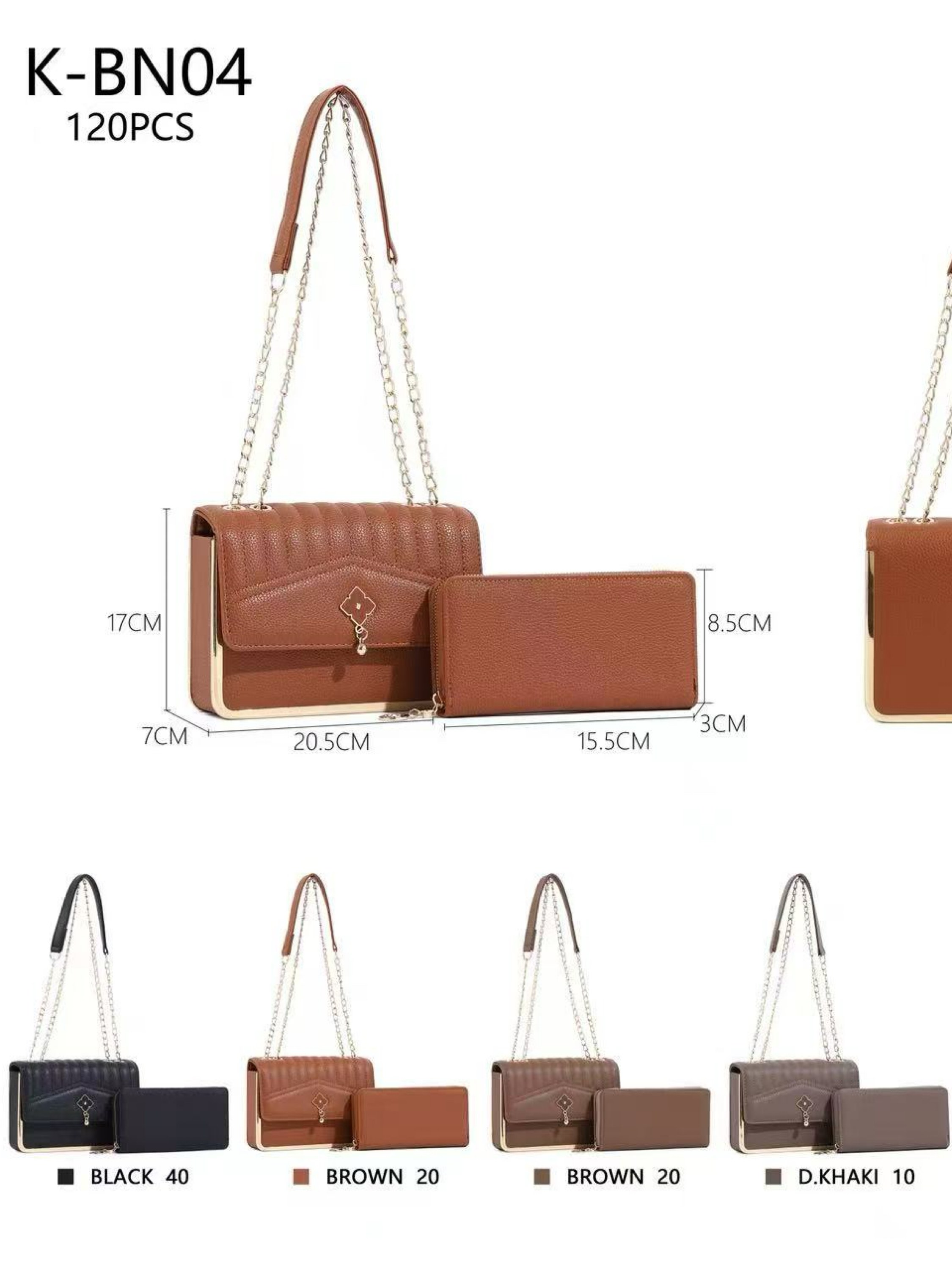 Bolsa com carteira grande K-BN04