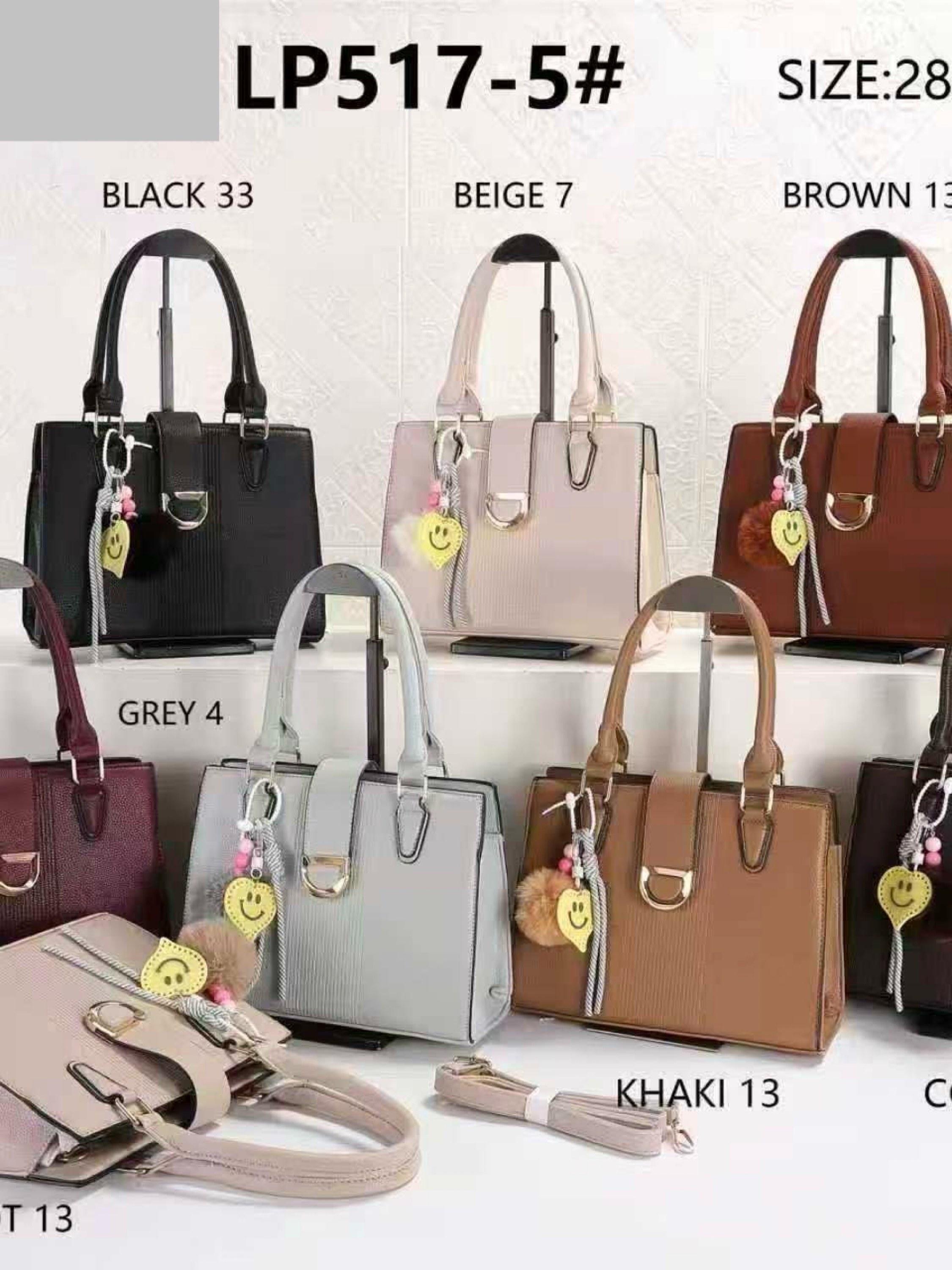 Bolsa média com chaveiro LP517-5#