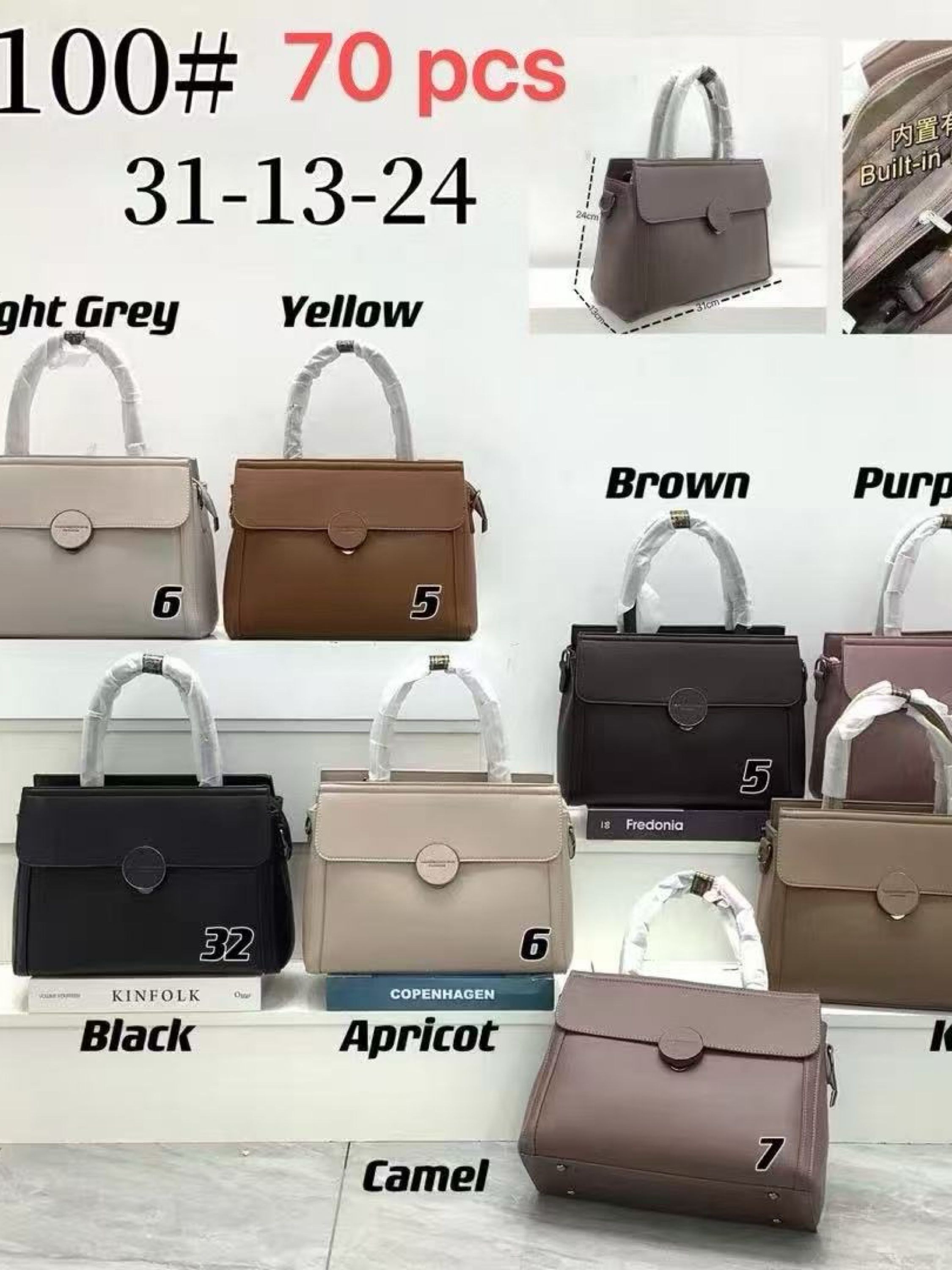 Bolsa grande tem divisória por dentro 6100