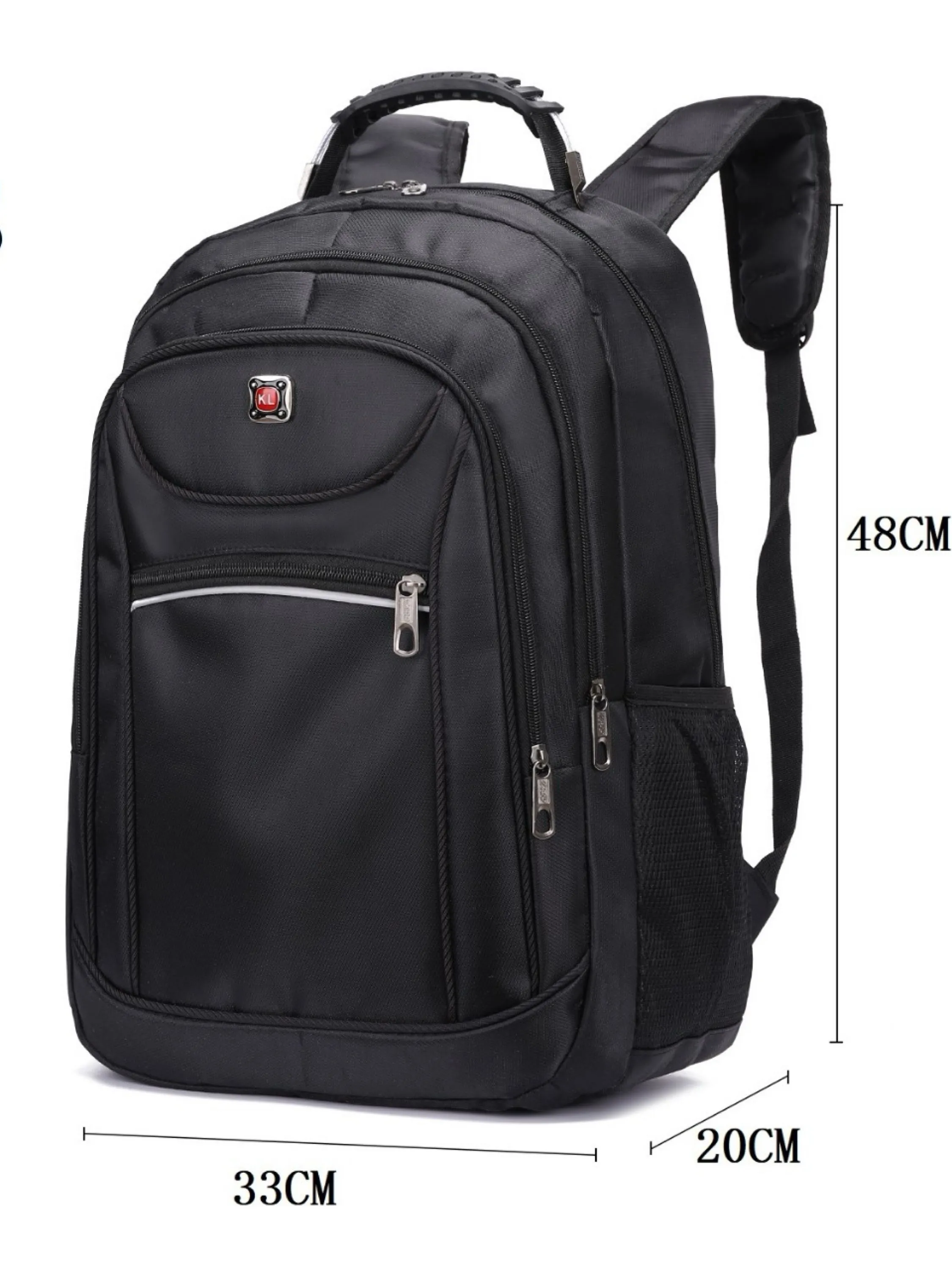 Mochila masculina com cabo de aço