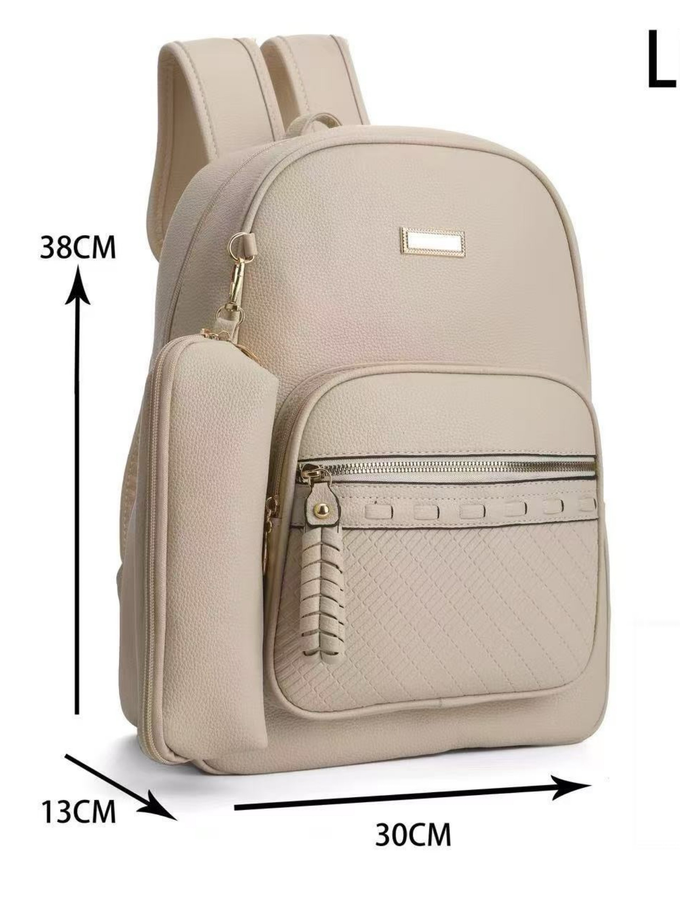 Mochila grande alça larga e com estojo LN9016-6
