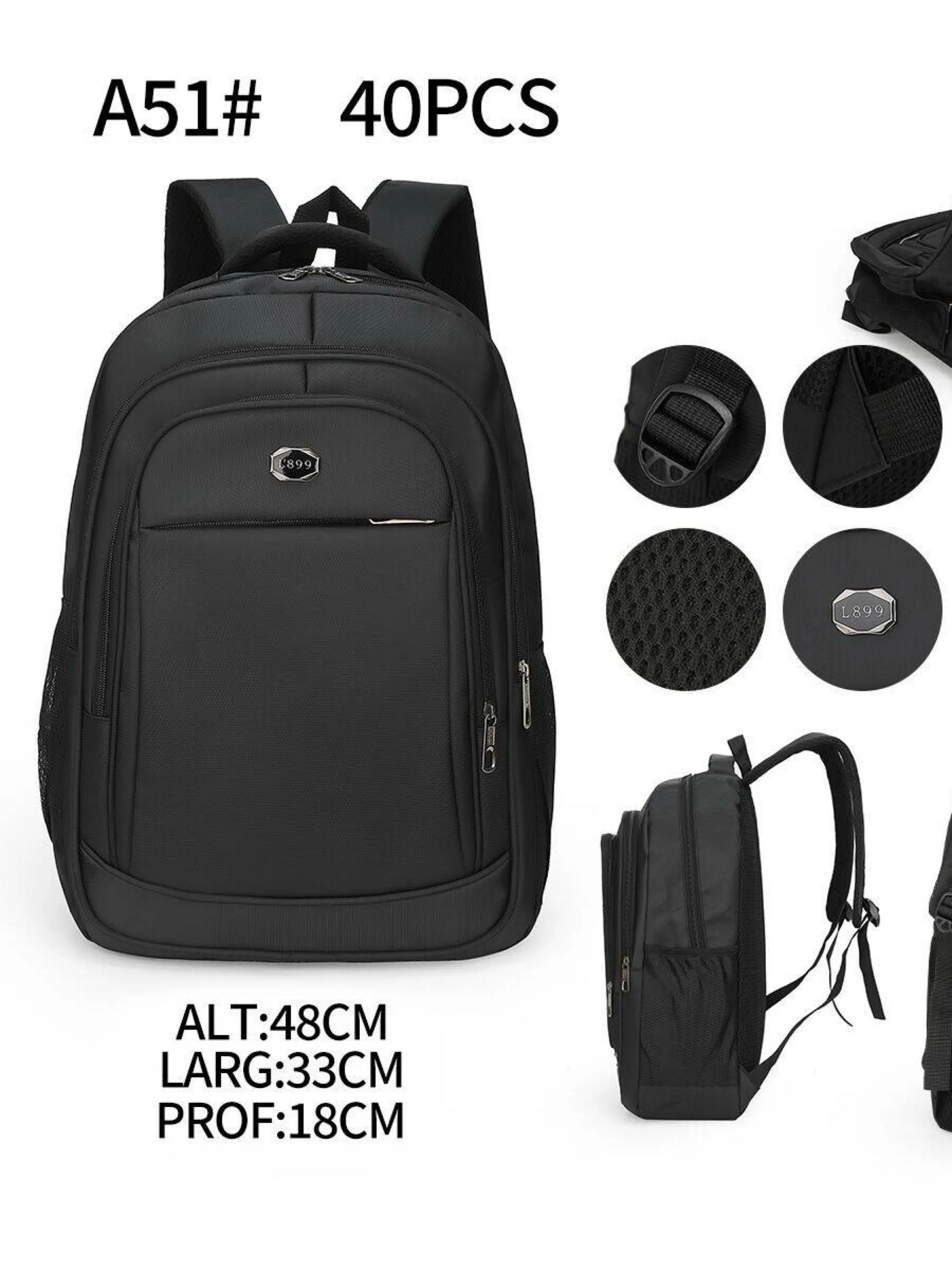 Mochila masculina A51#