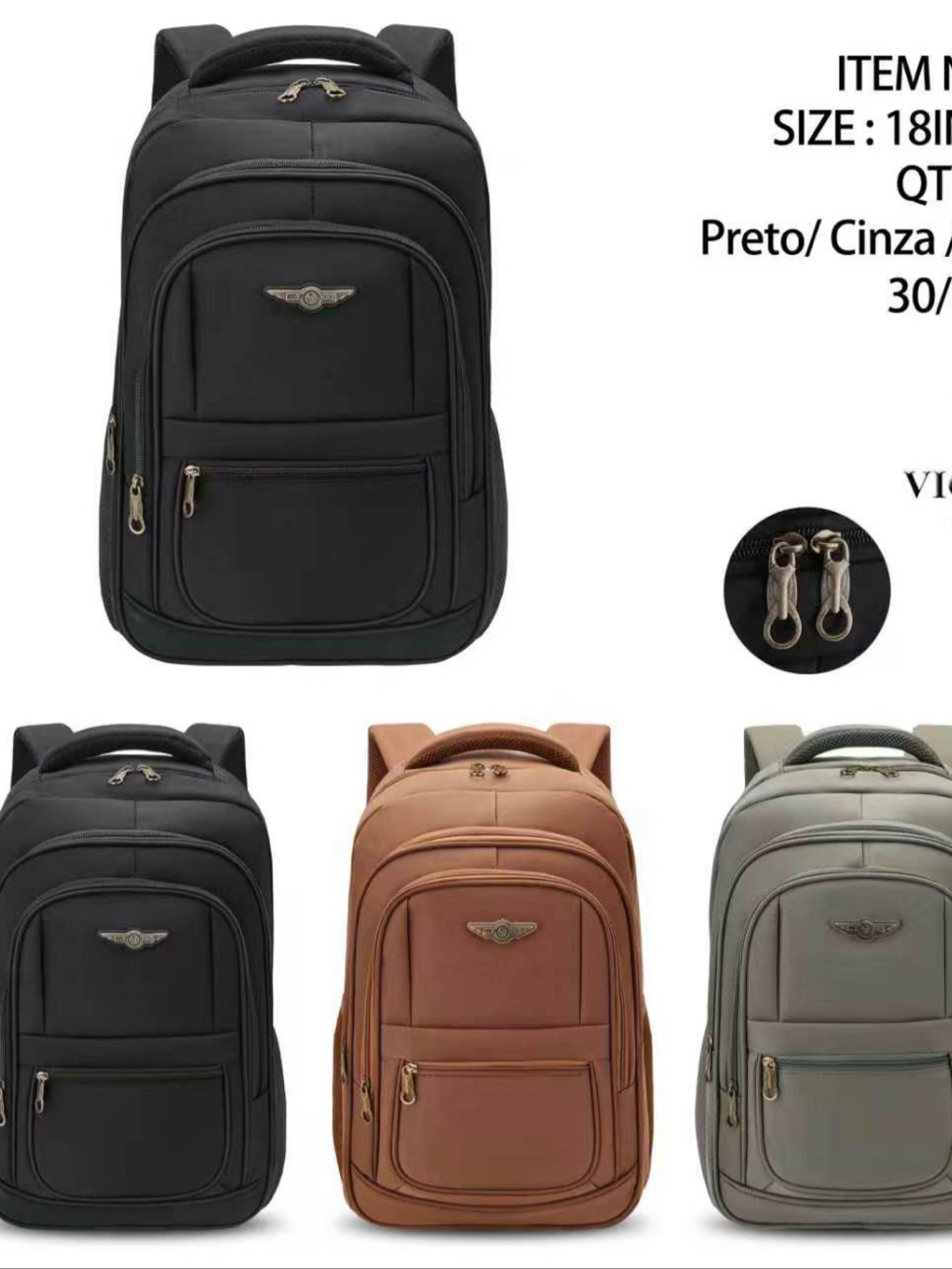 Mochila masculina 52472#