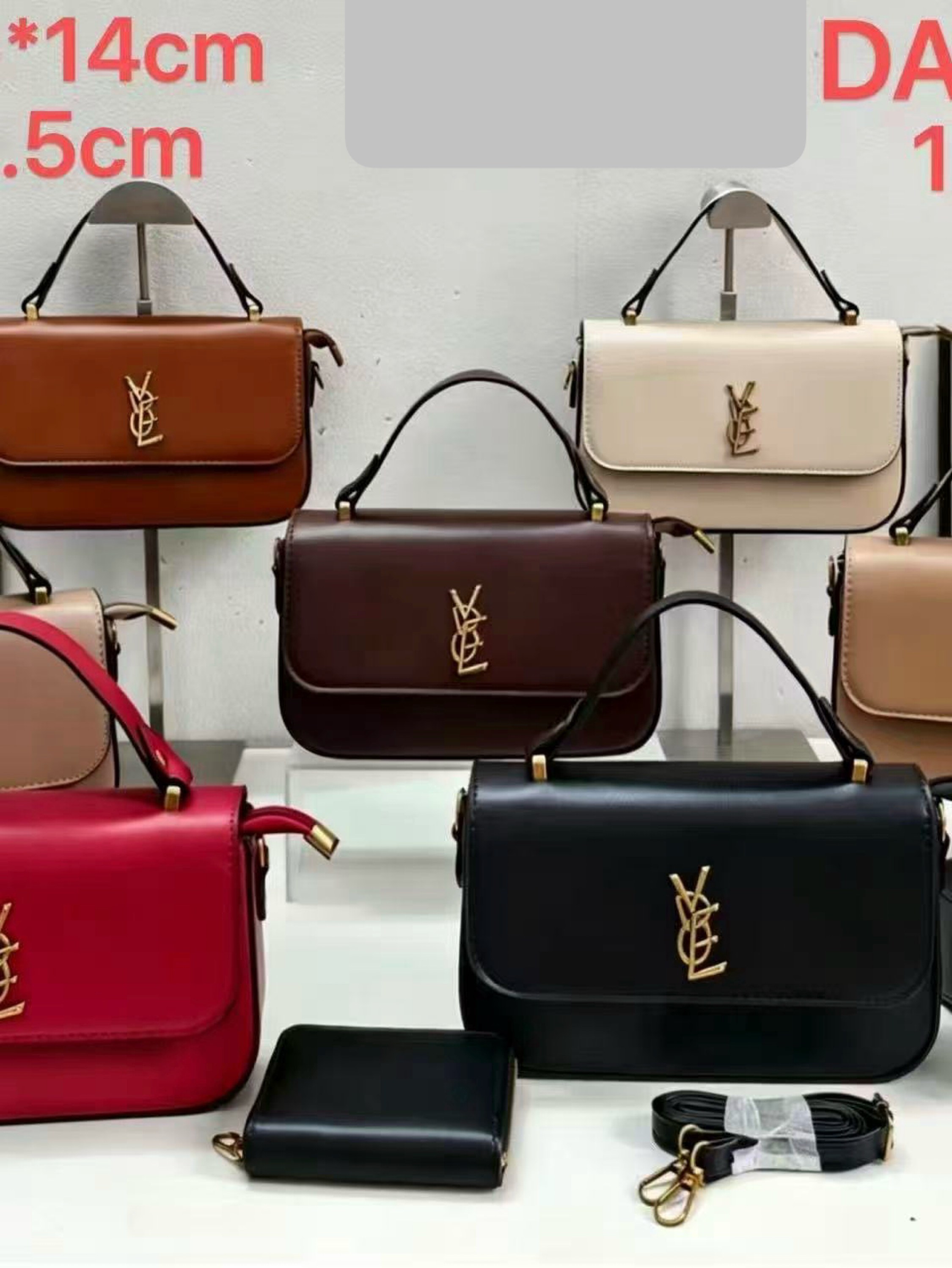 Bolsa transversal com carteira DA-2859