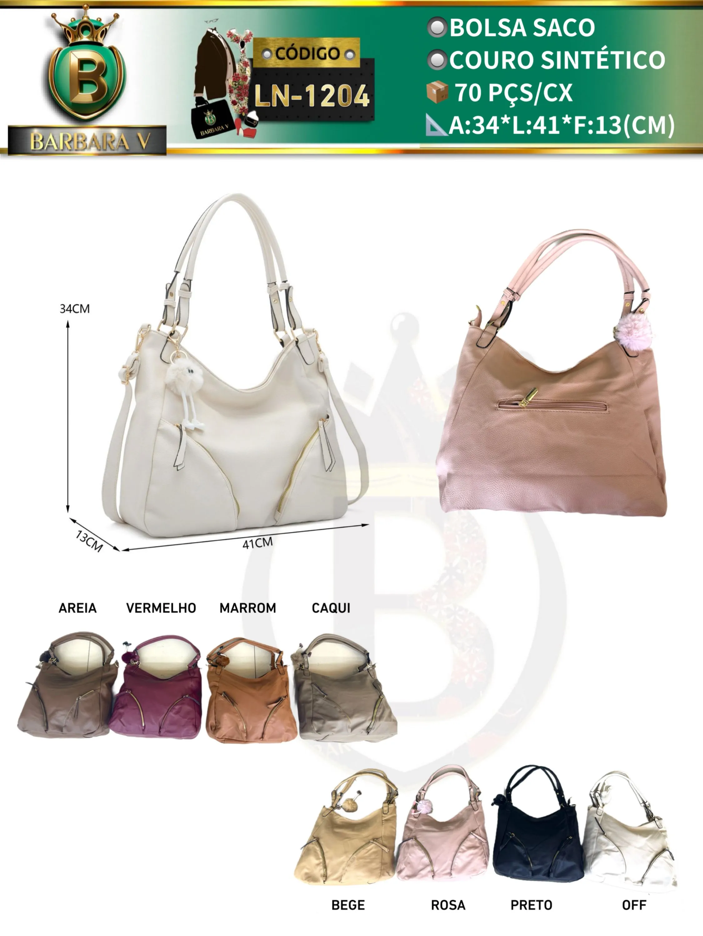 BARBARA V BOLSAS/bolsa saco feminino(LN-392#)