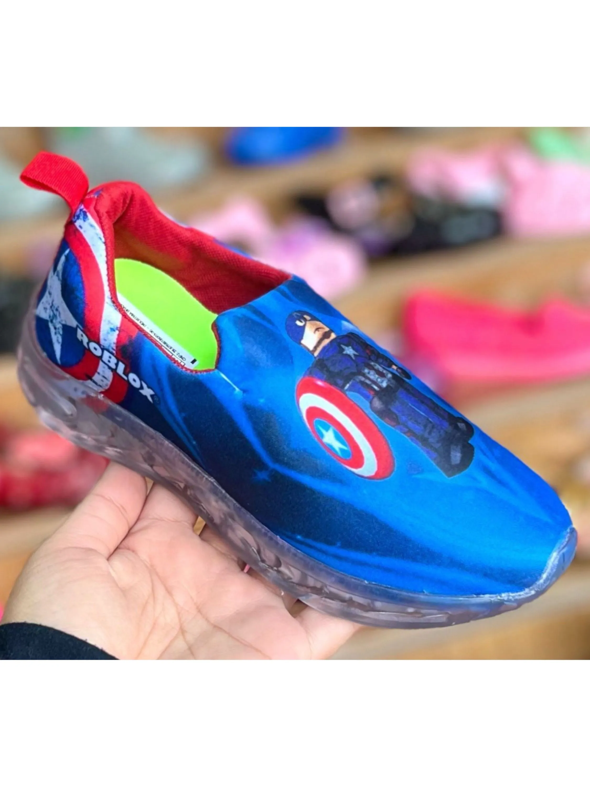 Tenis Infantil Roblox C/ Led 23 ao 28 Kit 06 Pares