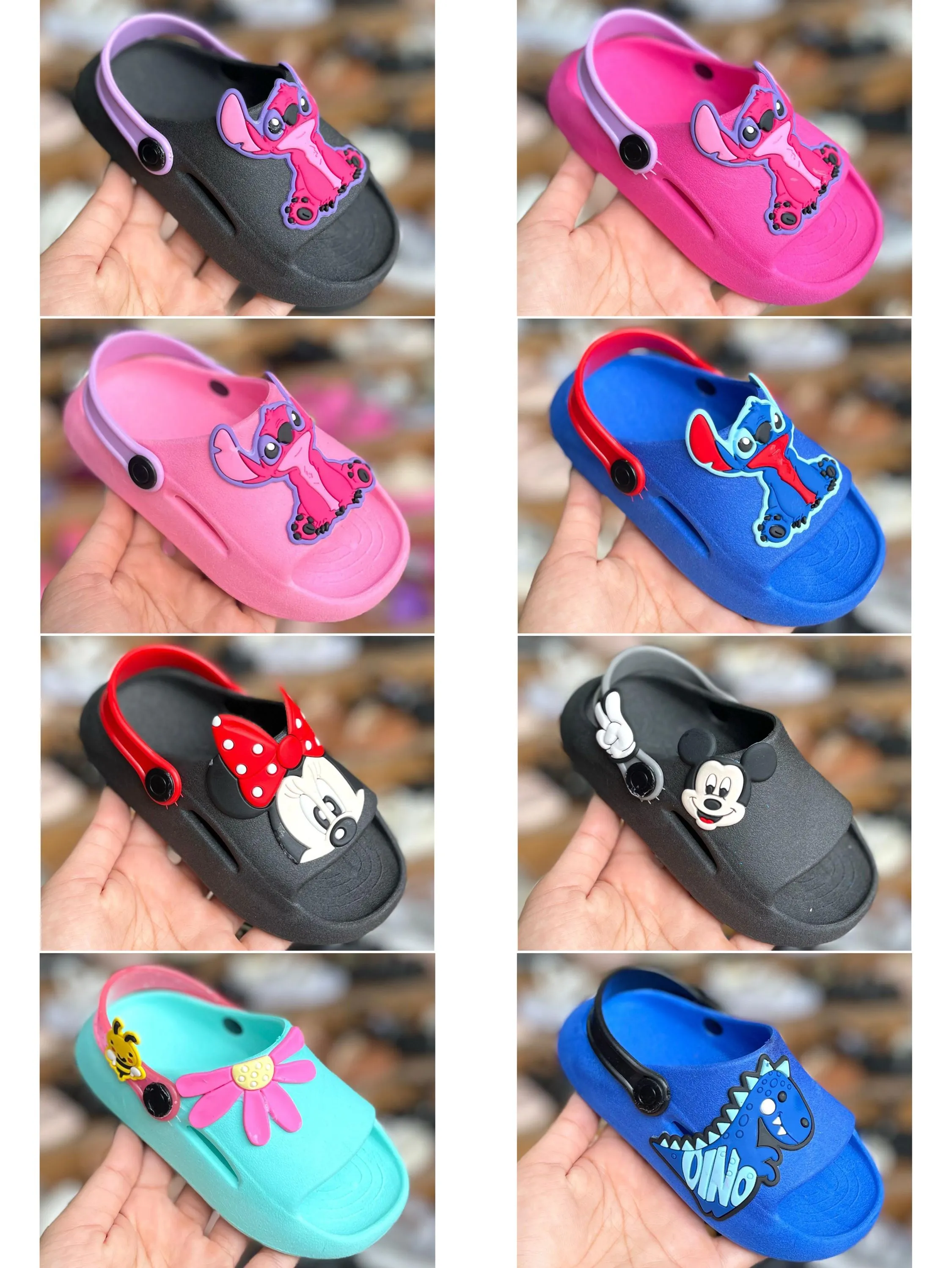 Chinelo Infantil Simples Passo do 21 ao 28 Kit 12 Pares