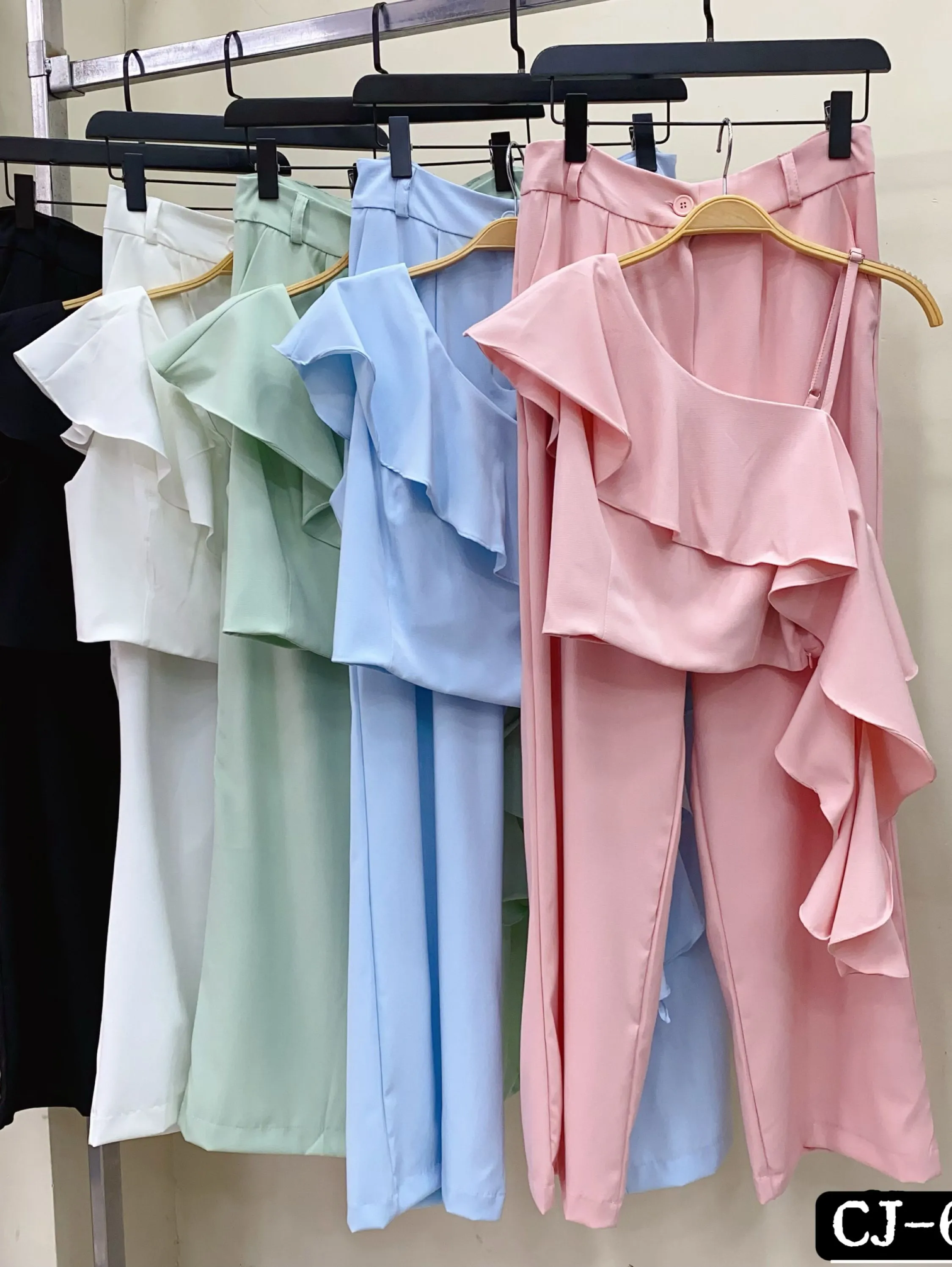 Conjunto feminino blusa e pantalona CJ-612