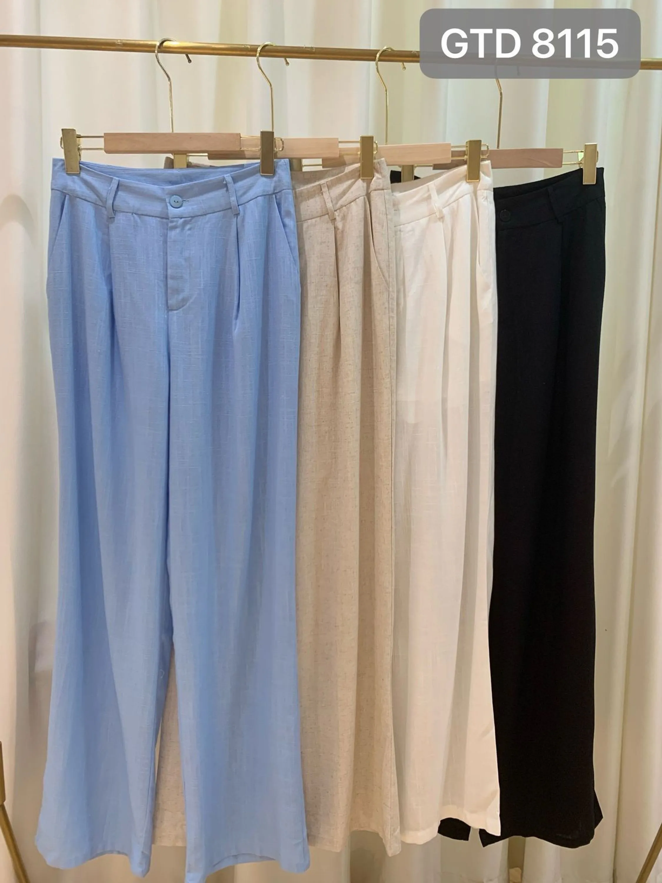 Calça pantalona verão
