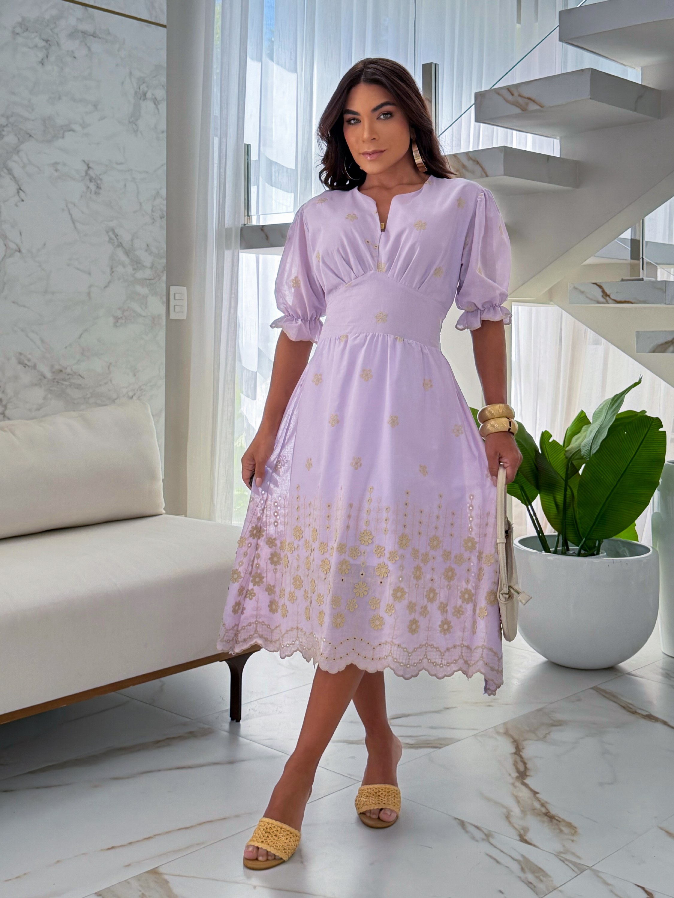 Vestido RAFAELA 3D Leser