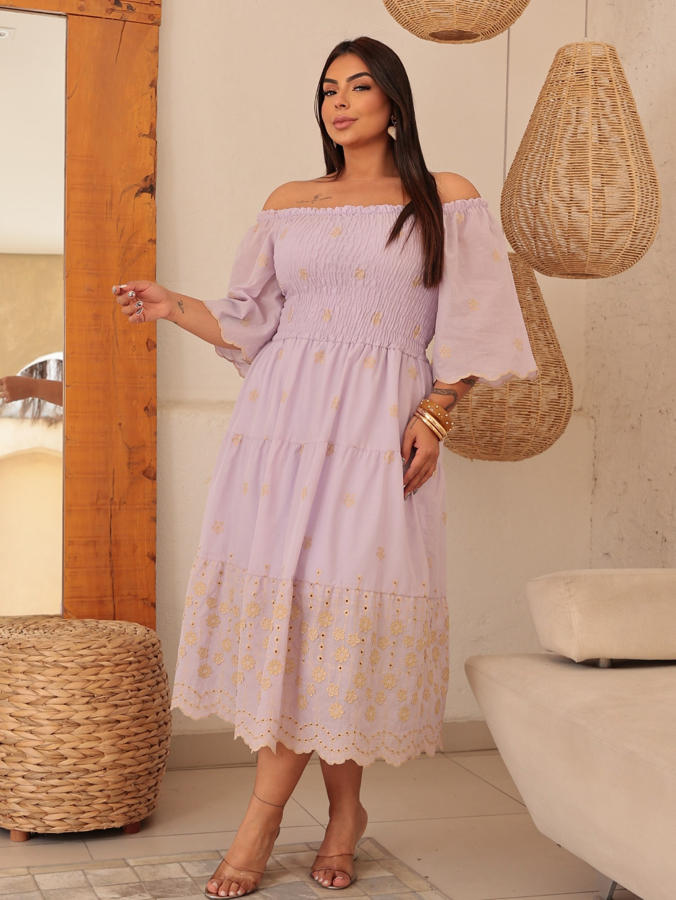 Vestido ANA Leser 3D